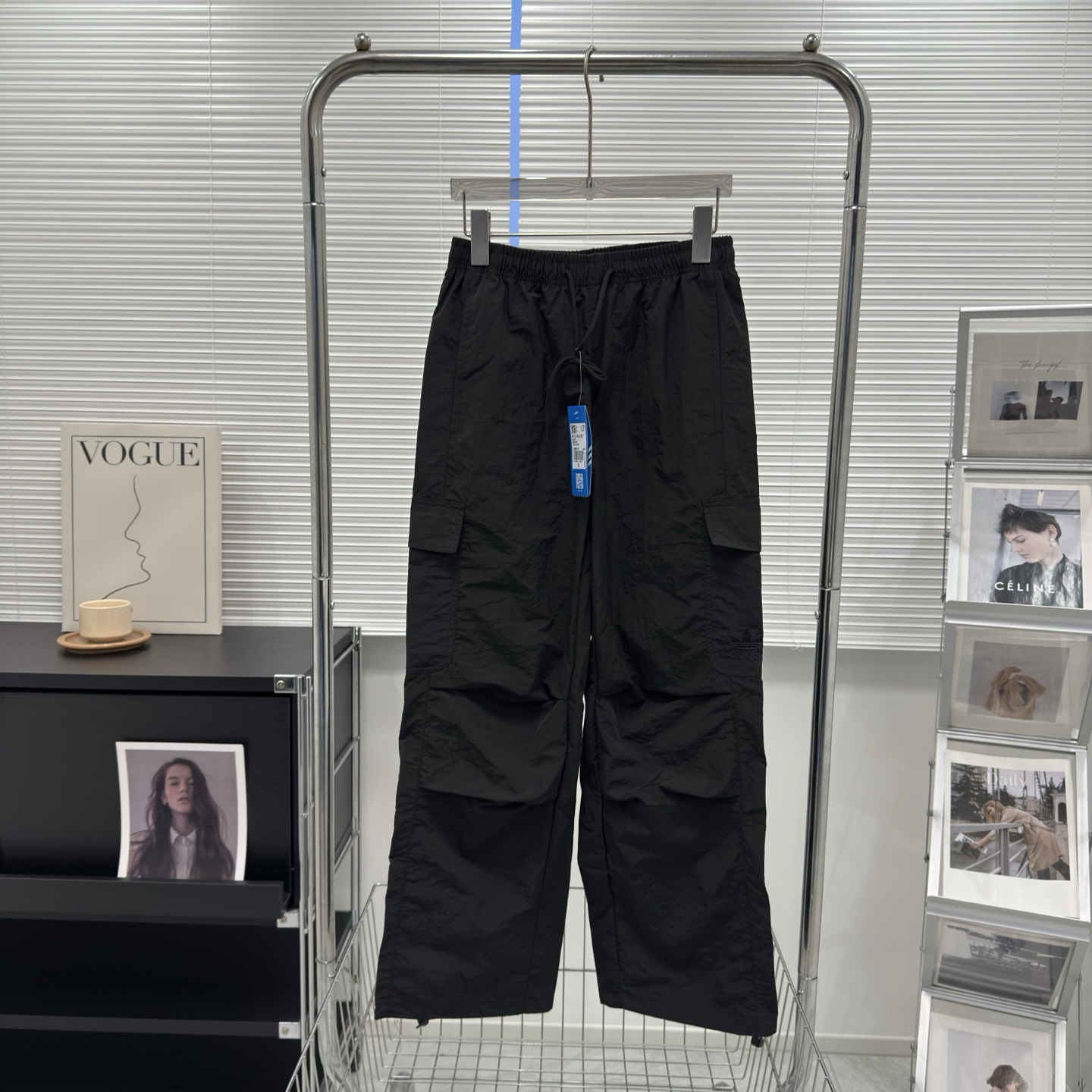 Adidas 三叶草 工装裤服装,男,女 3