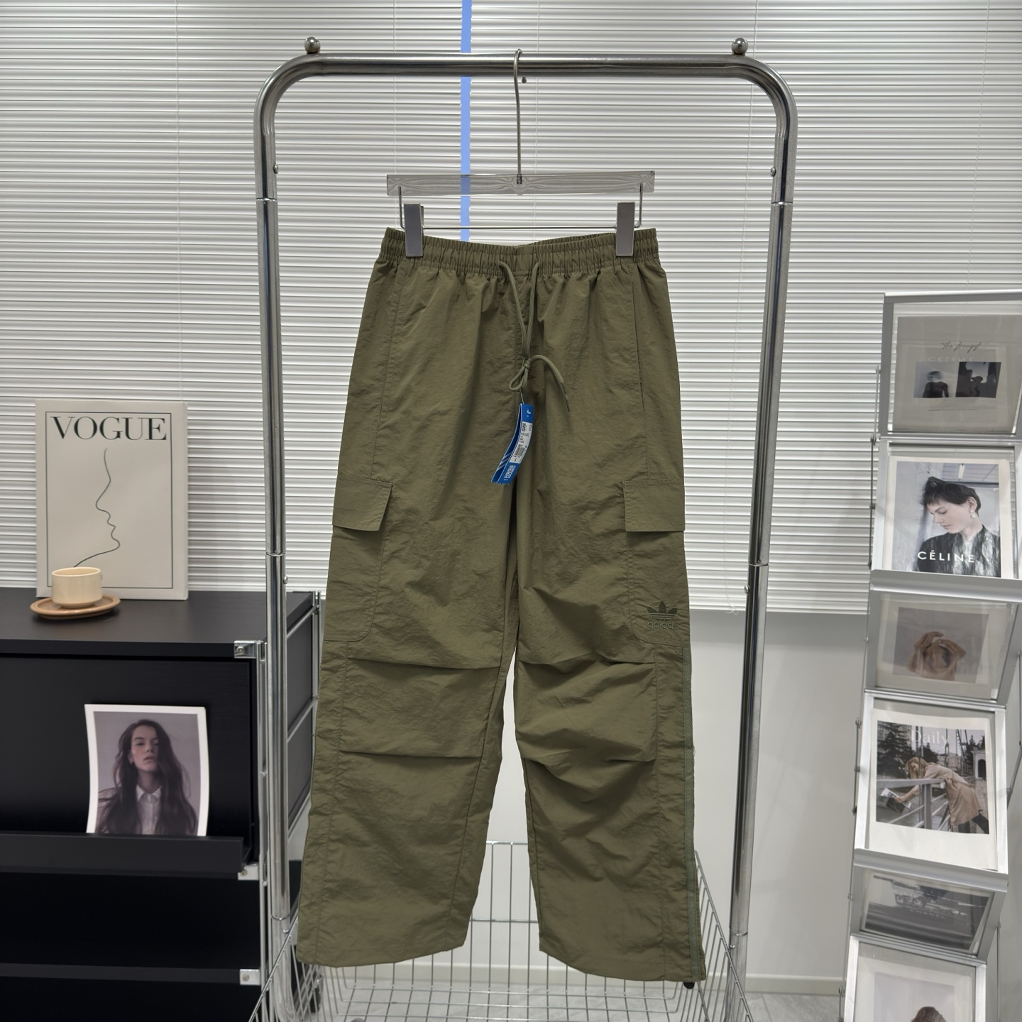 Adidas 三叶草 工装裤服装,男,女 2