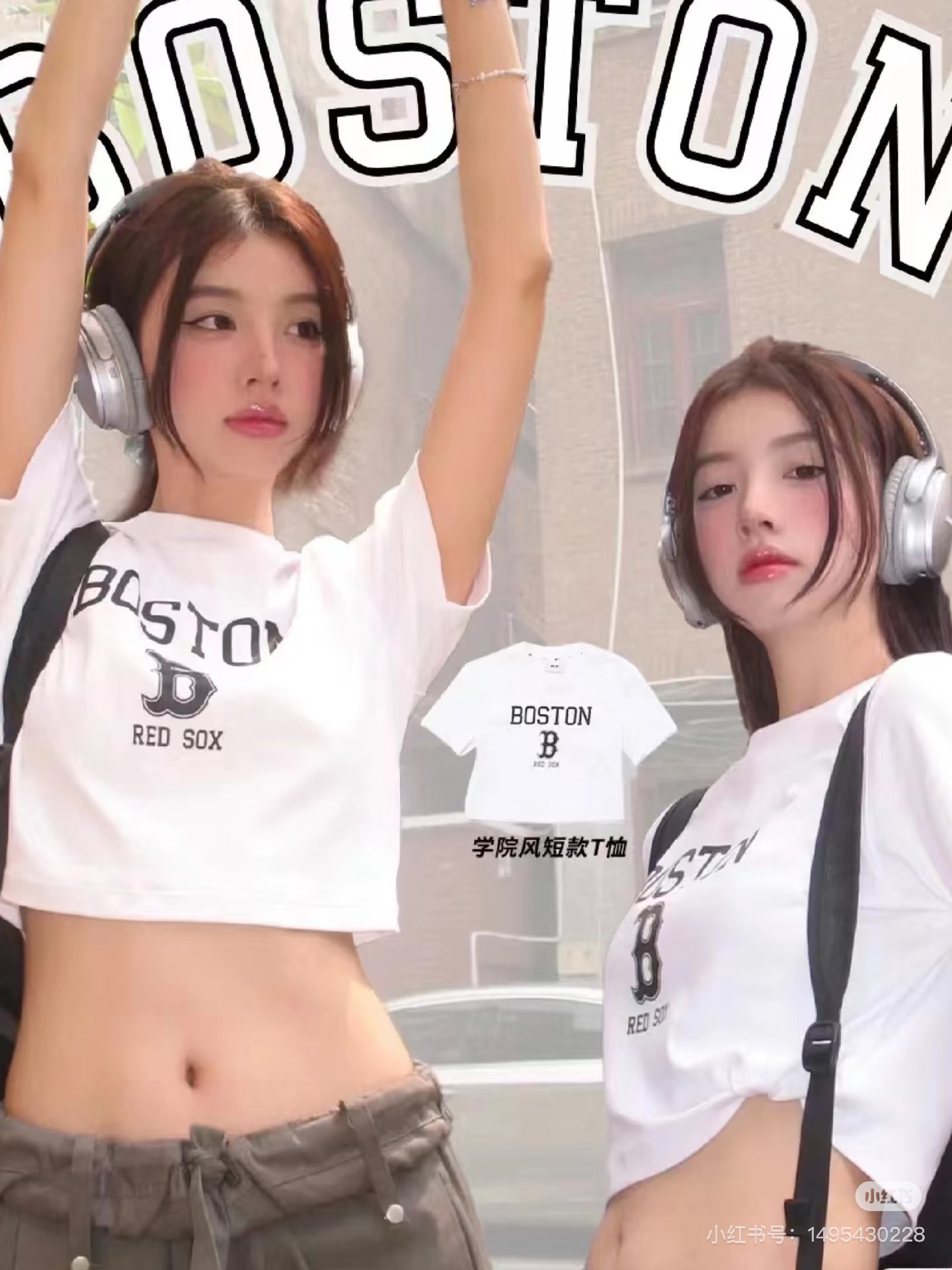 供货价:50💰『MLB刺绣篇』短版女款短袖,热销推选,原包装➕原吊牌 美式复古学院风 大标款