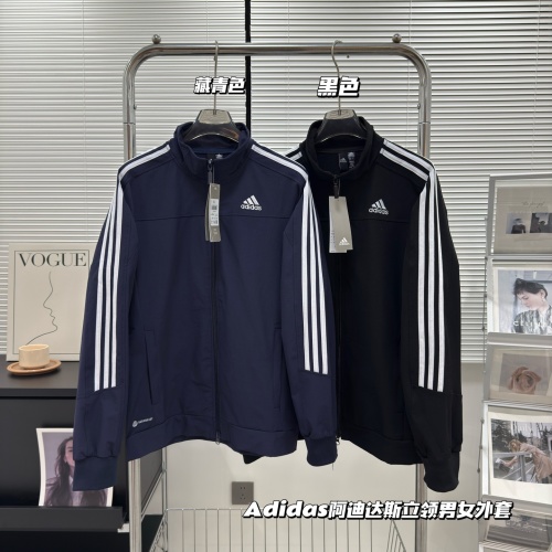 Adidas Classic Three-Stripe Track Jacket - Timeless Style, Comfortable Fit 1 Adidas Classic Three-Stripe Track Jacket - Timeless Style, Comfortable Fit