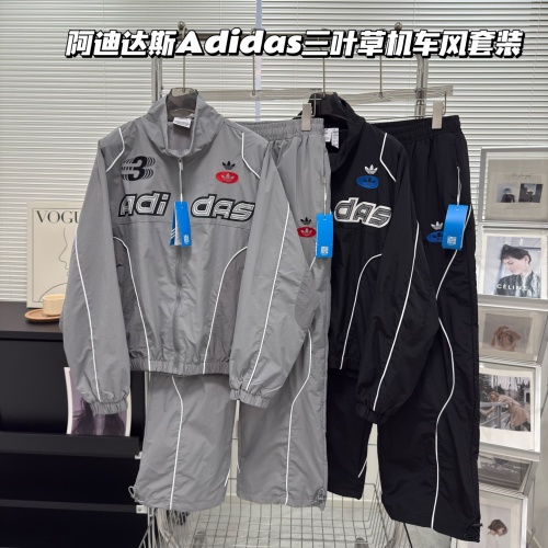 Adidas Superstar Trefoil Couple Motorcycle Tracksuit - Retro-Chic Style 1 Adidas Superstar Trefoil Couple Motorcycle Tracksuit - Retro-Chic Style