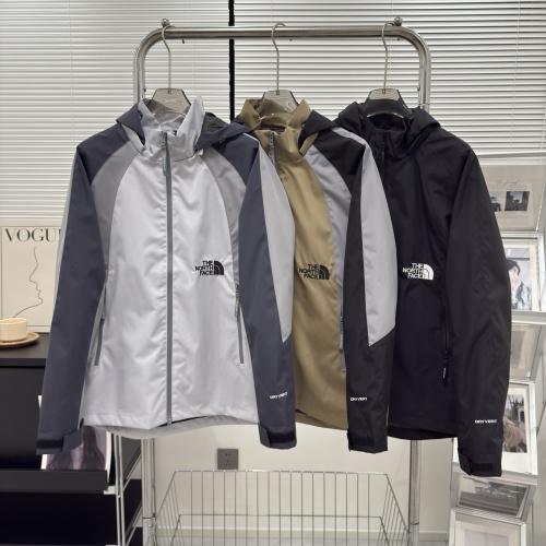 The North Face Fall Color Block Windproof Jacket - Unisex Outdoor Coat 1 The North Face Fall Color Block Windproof Jacket - Unisex Outdoor Coat