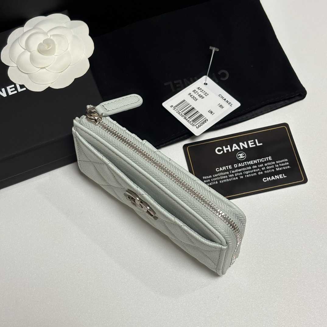 Chanel 升级版25新品小香7字型单拉卡包
