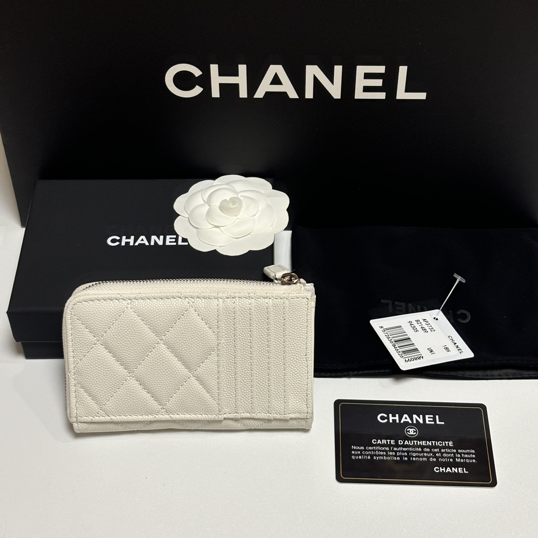 Chanel 升级版25新品小香7字型单拉卡包