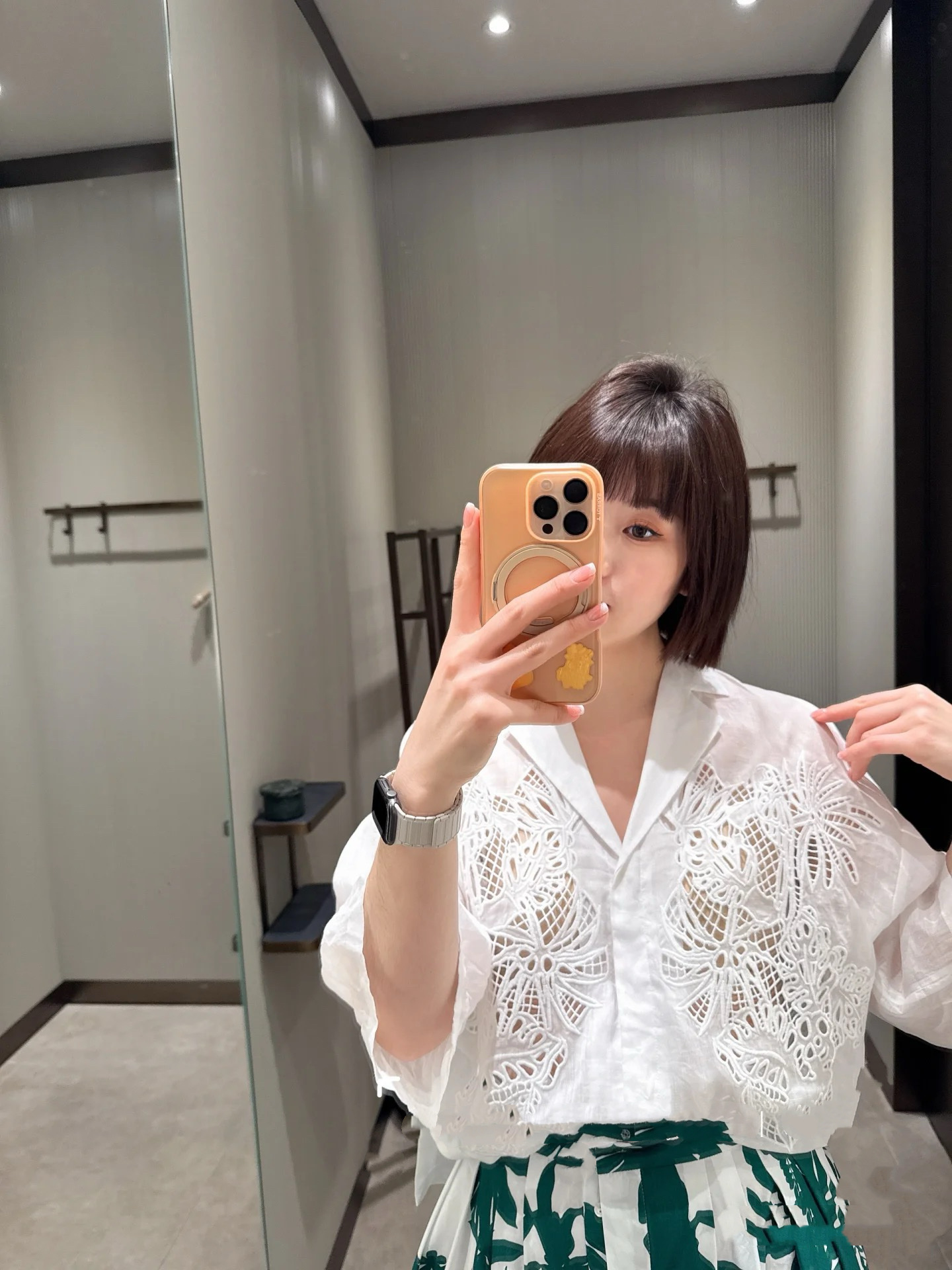 Elegant MM Embroidery Blouse: Fashionable and High-Quality Women's Top 4 i1746859625894 7230 0 3