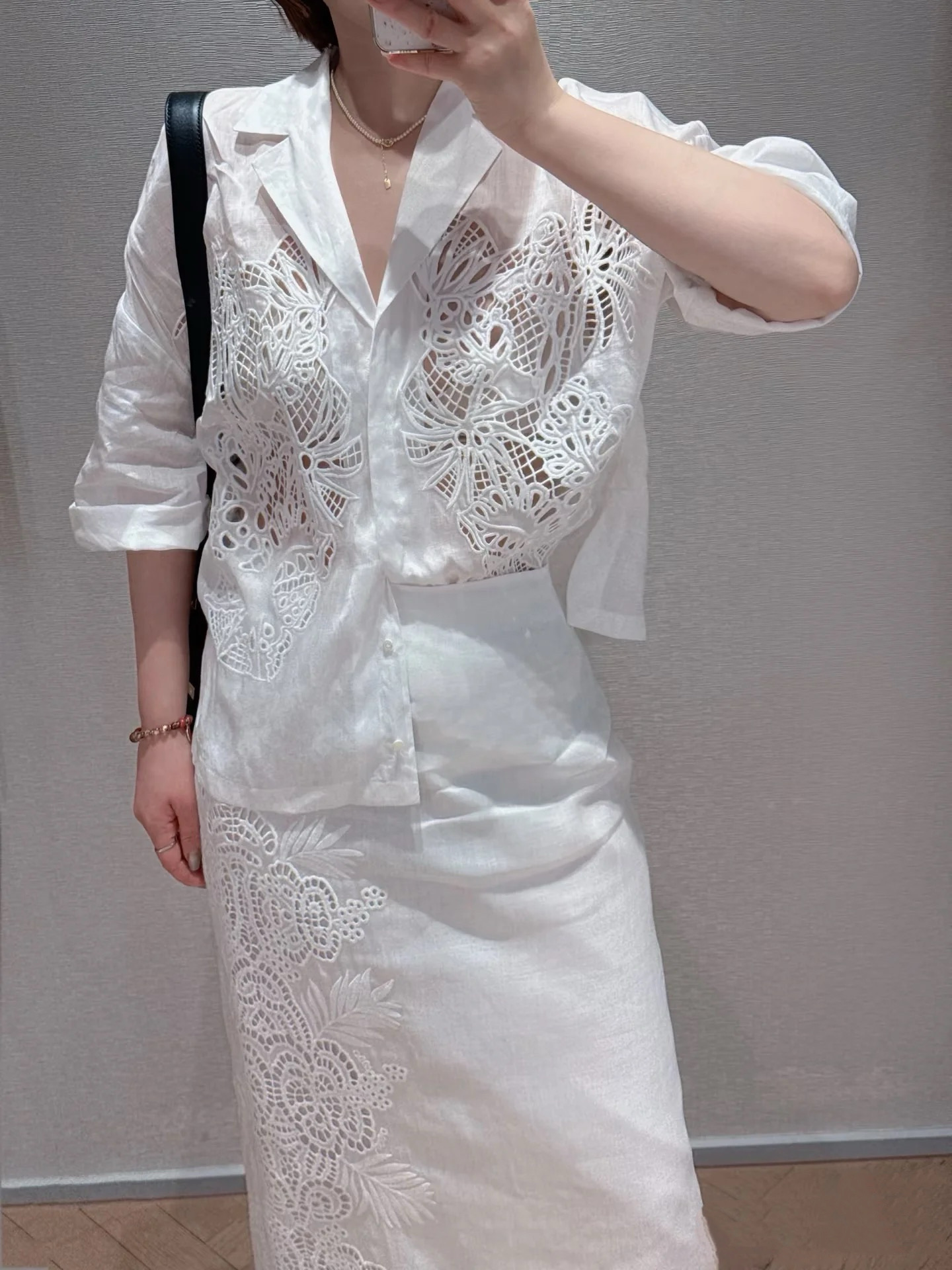 Elegant MM Embroidery Blouse: Fashionable and High-Quality Women's Top 2 i1746859626049 759 0 0