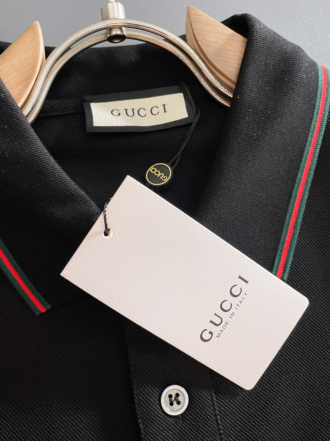 Gucci古奇2026ss夏季新款刺绣logo男士翻领Polo衫！经典商务男款，高端男装的天花板级别的商