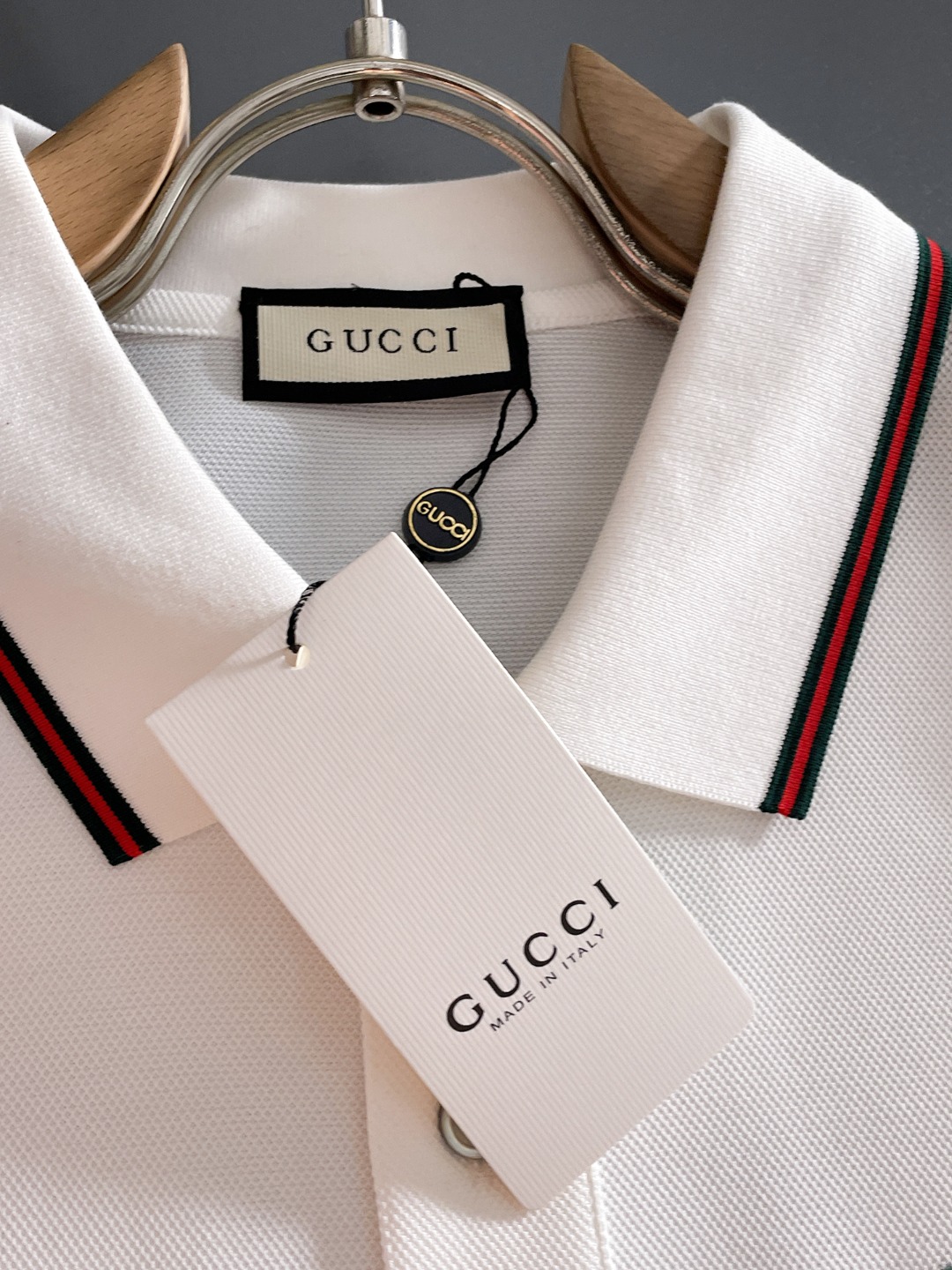 Gucci古奇2026ss夏季新款刺绣logo男士翻领Polo衫！经典商务男款，高端男装的天花板级别的商