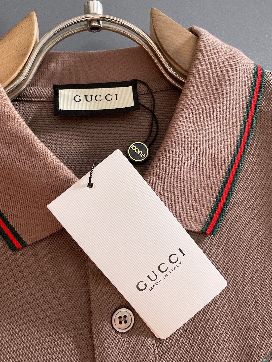 Gucci古奇2026ss夏季新款刺绣logo男士翻领Polo衫！经典商务男款，高端男装的天花板级别的商