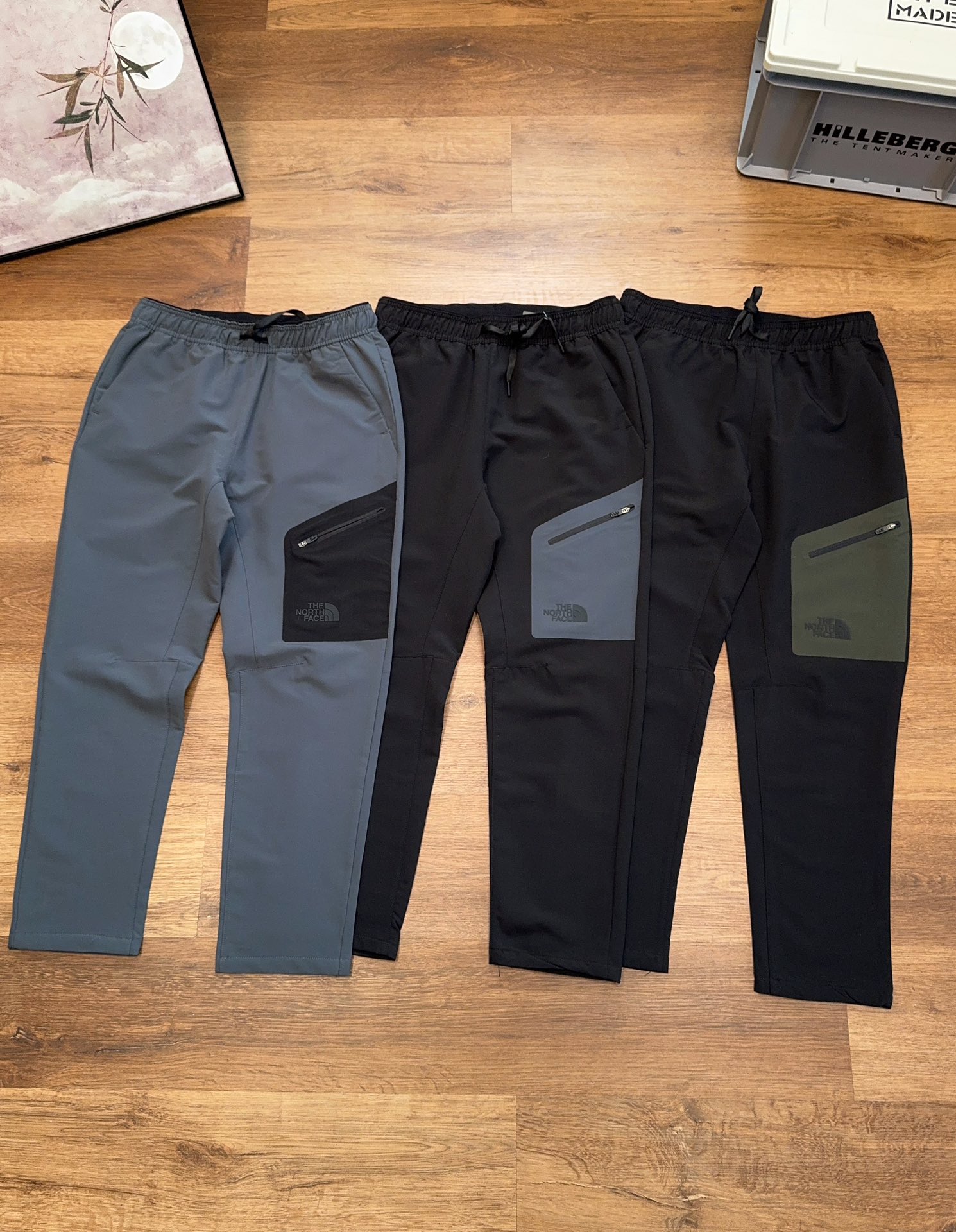 The North Face Kleding Broek Zwart Groen Grijs Mannen Herfst/winter collectie Fashion Casual