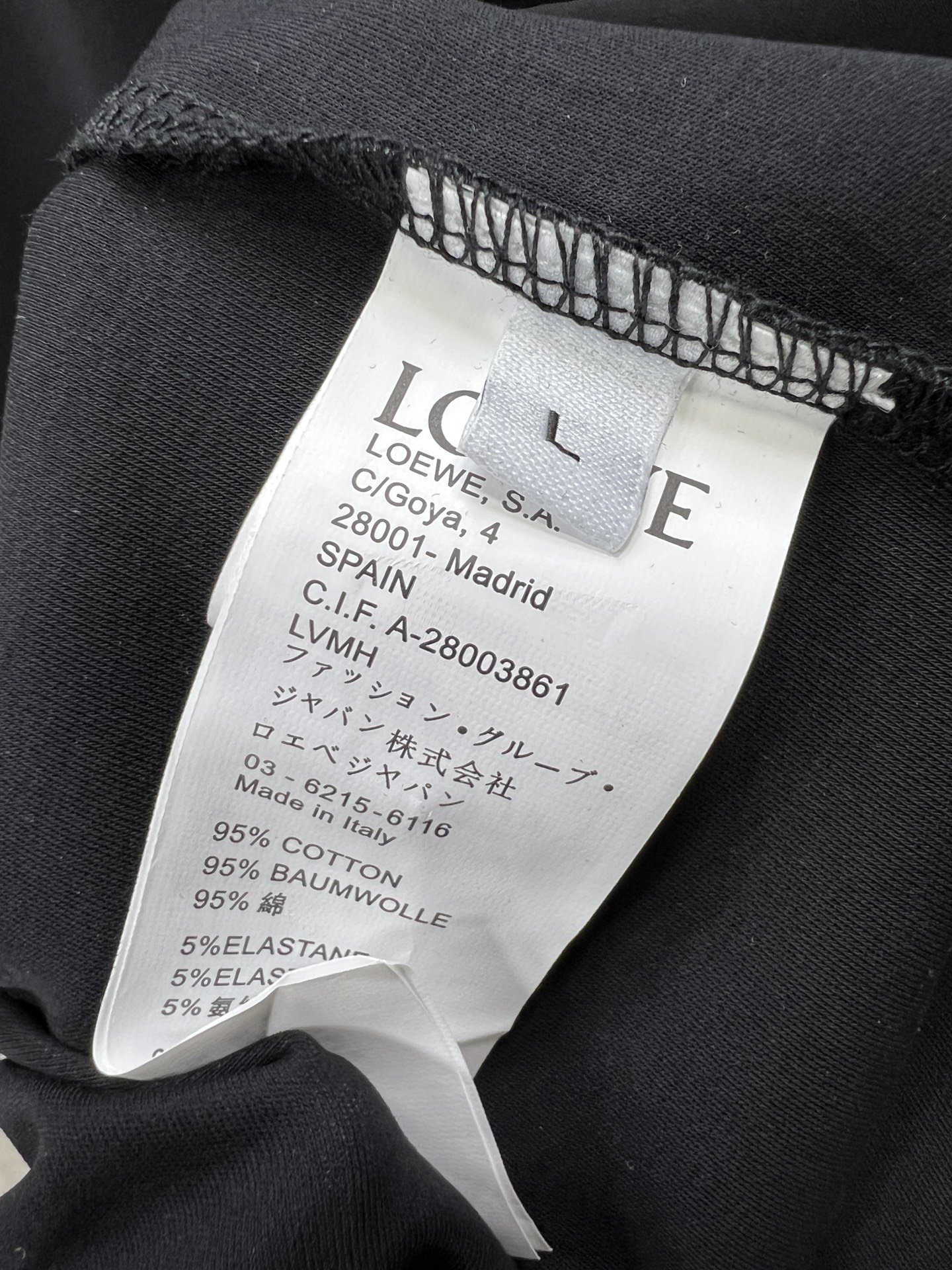 Loewe罗意威独家专供新款原单男士休闲短袖高端定制高版本时尚百搭爆款️️进口面料胸前logo图案设计手