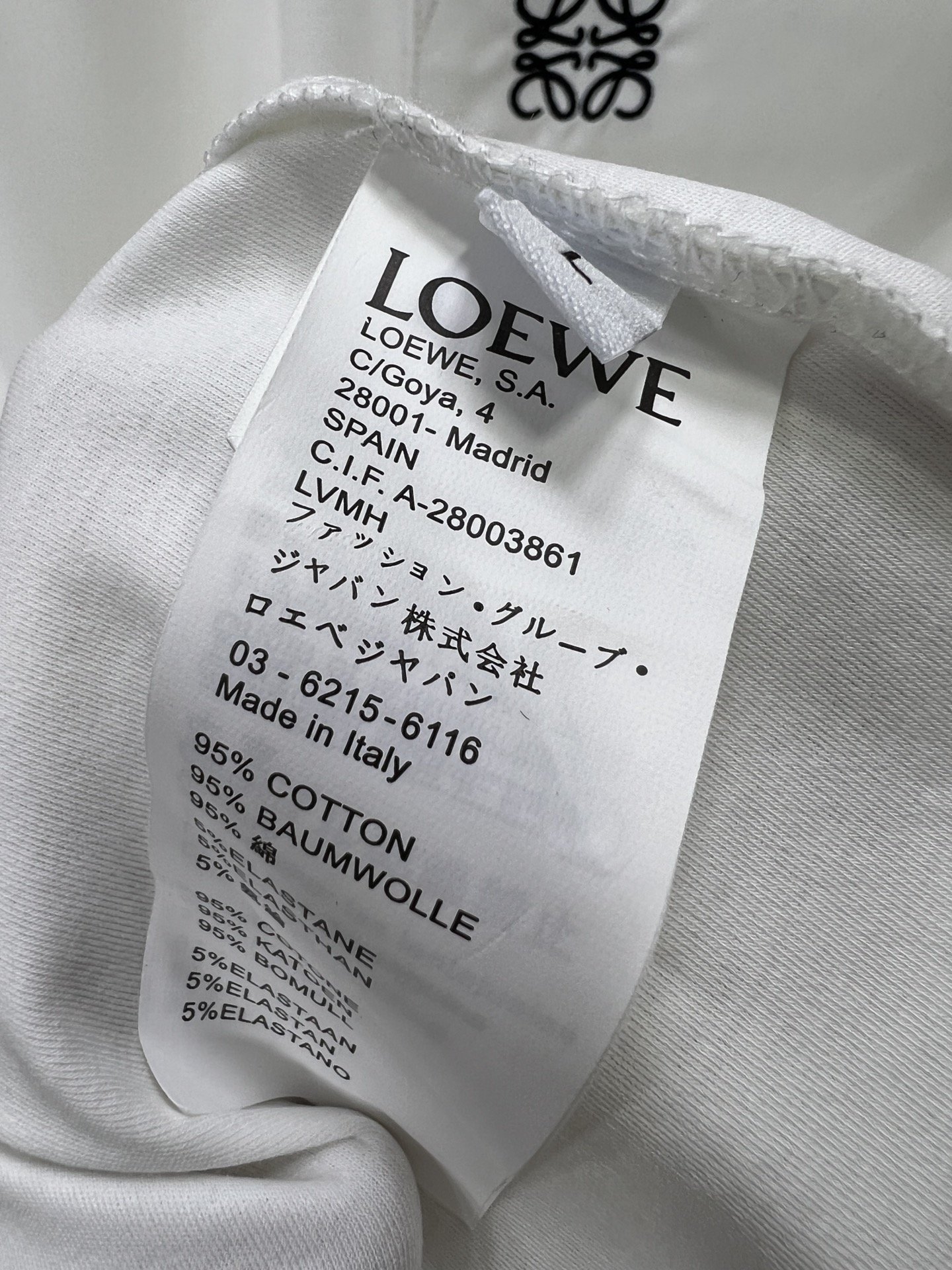 Loewe罗意威独家专供新款原单男士休闲短袖高端定制高版本时尚百搭爆款️️进口面料胸前logo图案设计手
