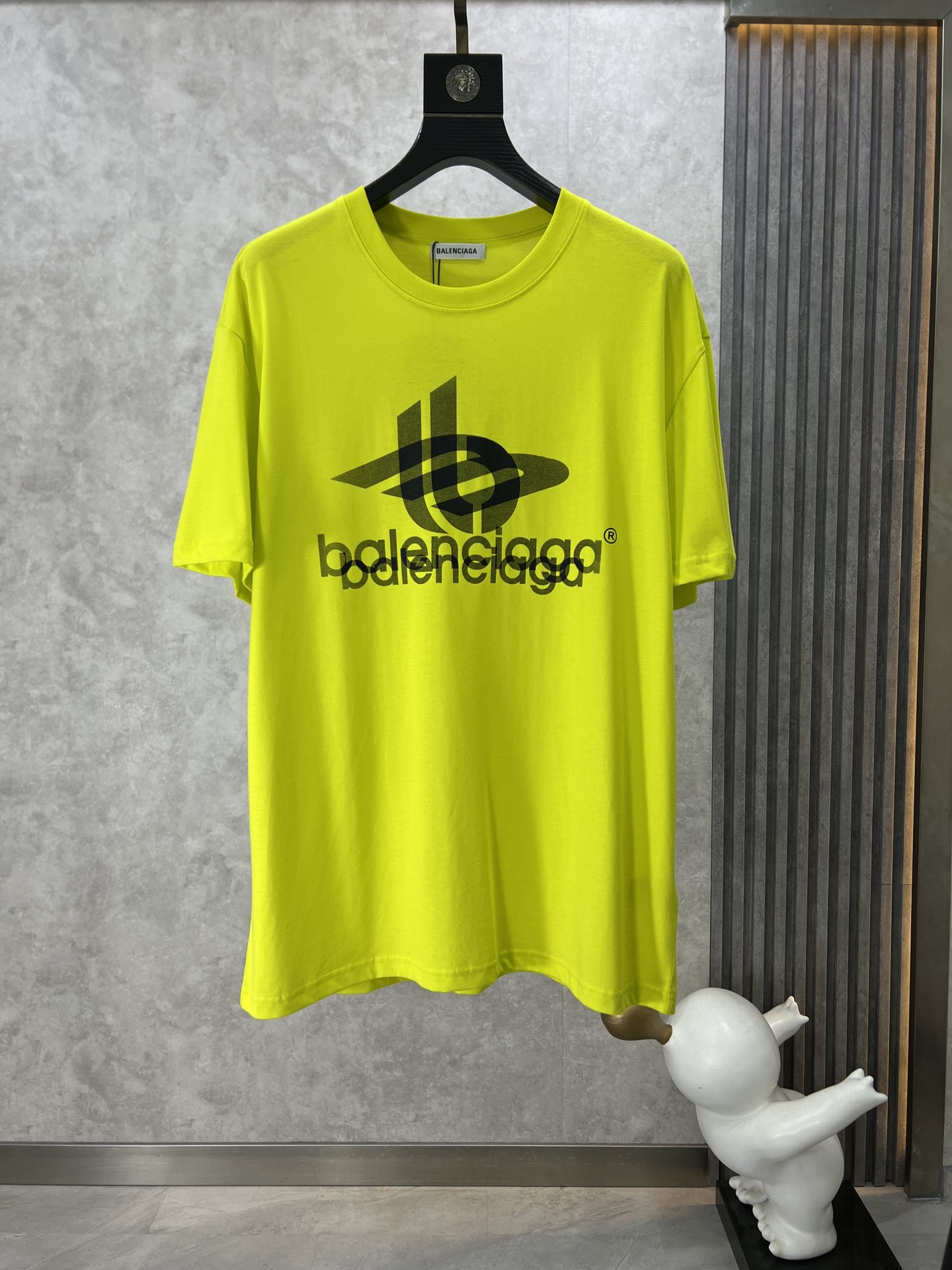 Balenciaga Kleding T-Shirt Katoen Gemerceriseerd katoen Lente/Zomercollectie Fashion Korte mouw