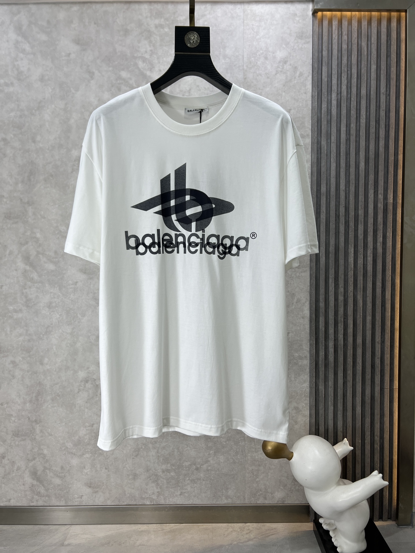 Balenciaga Kleding T-Shirt Katoen Gemerceriseerd katoen Lente/Zomercollectie Fashion Korte mouw