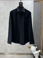 Dior Clothing Shirts & Blouses Replica Online
 Men Cotton Fall Collection Long Sleeve