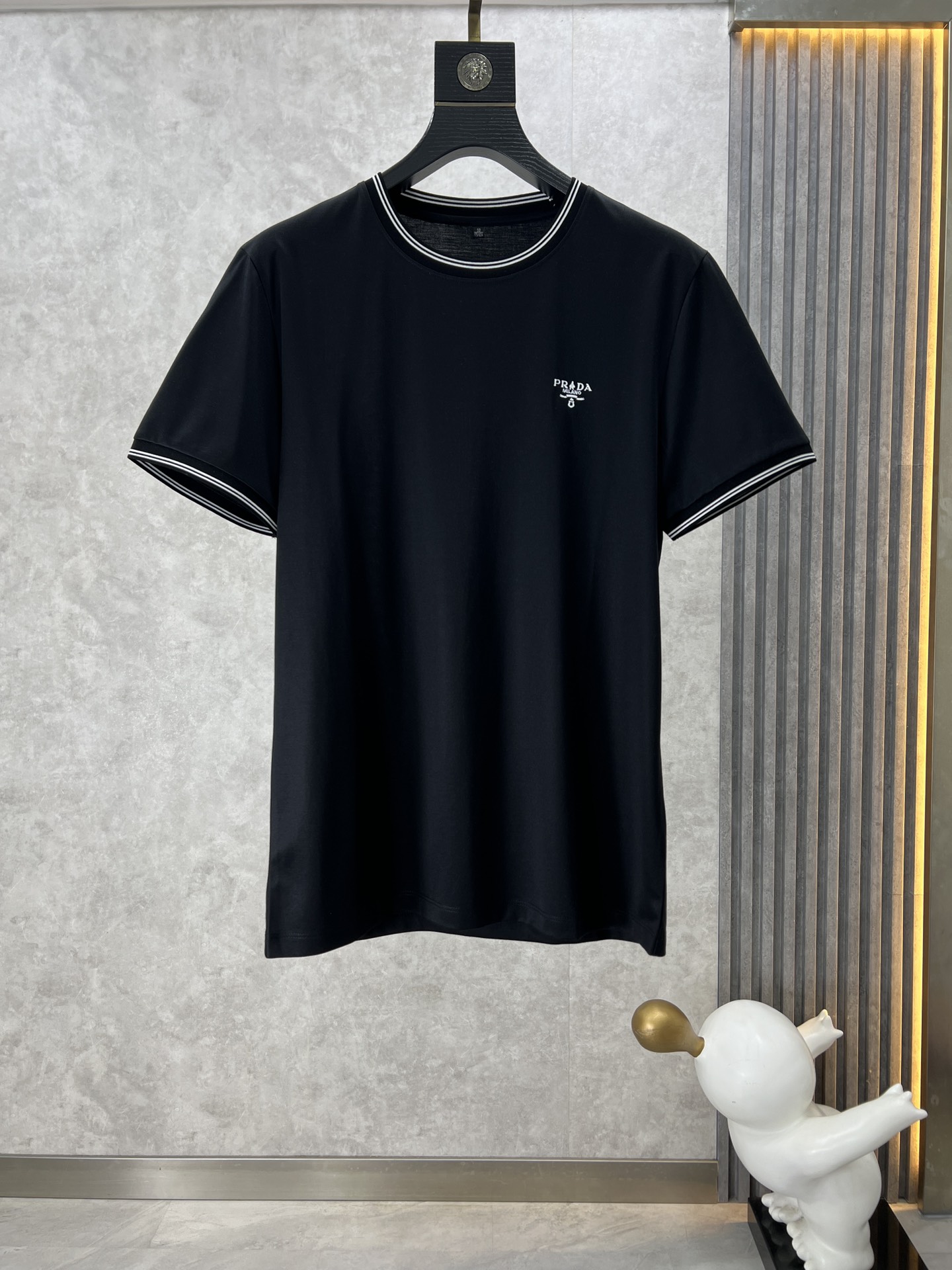 Prada Kleding T-Shirt Katoen Gemerceriseerd katoen Lente/Zomercollectie Fashion Korte mouw