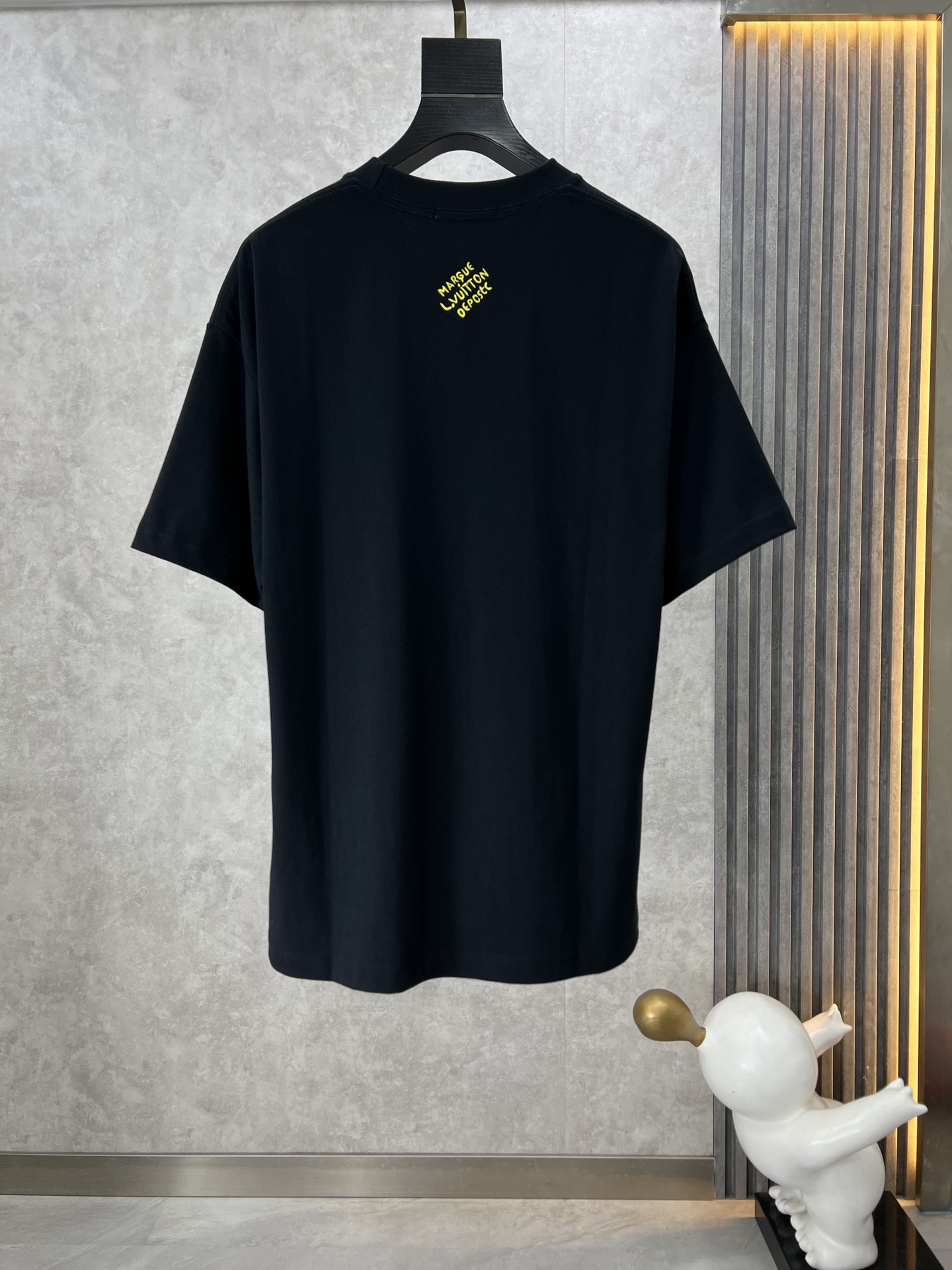 v24ss字母T恤双纱32支240克-专柜同步市面最高版本原版开发定织面料工艺洗水处理厚实感十足质感区别