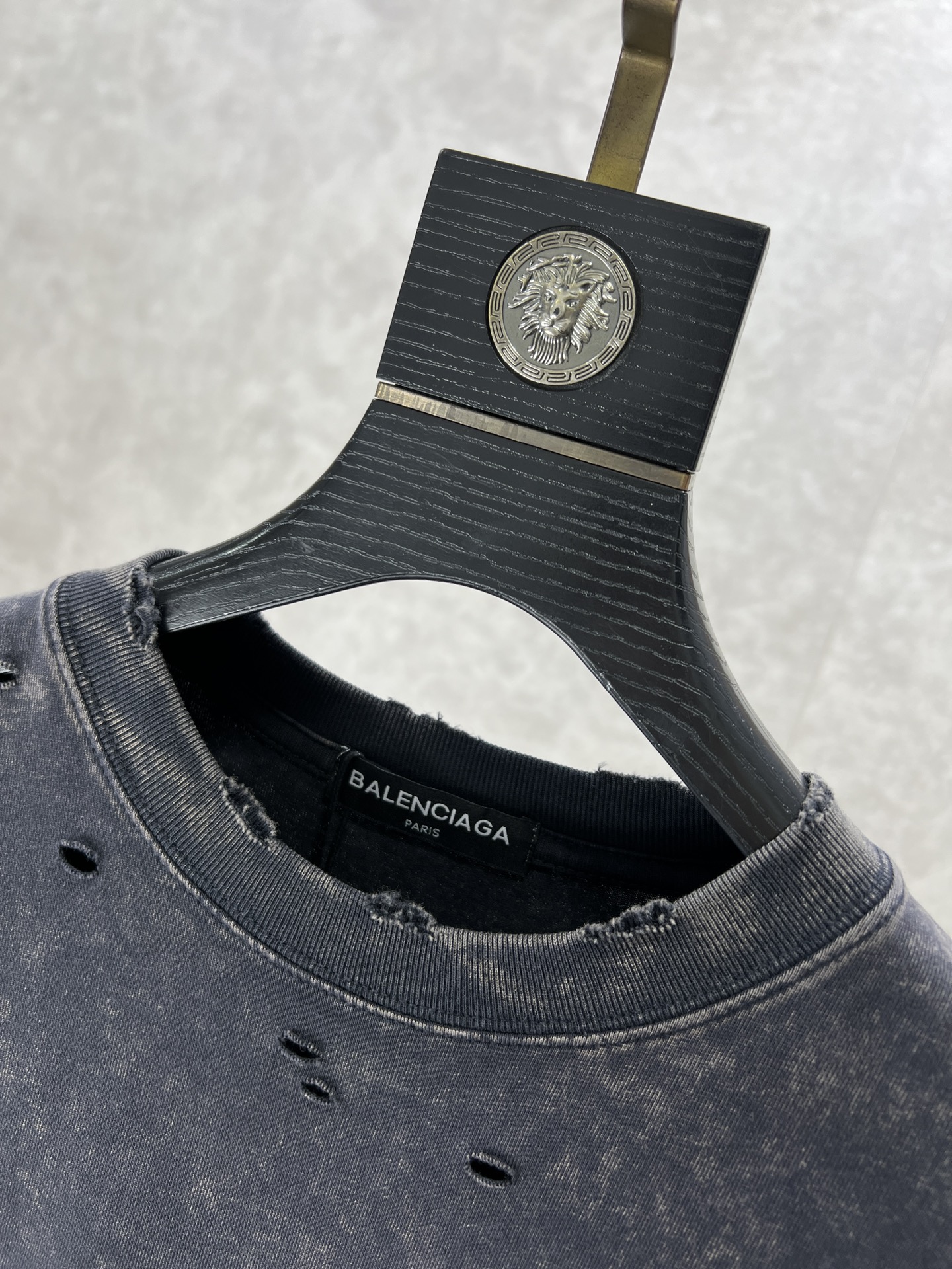 Balenciaga巴黎世家24ss字母T恤双纱32支240克-专柜同步市面最高版本原版开发定织面料工艺