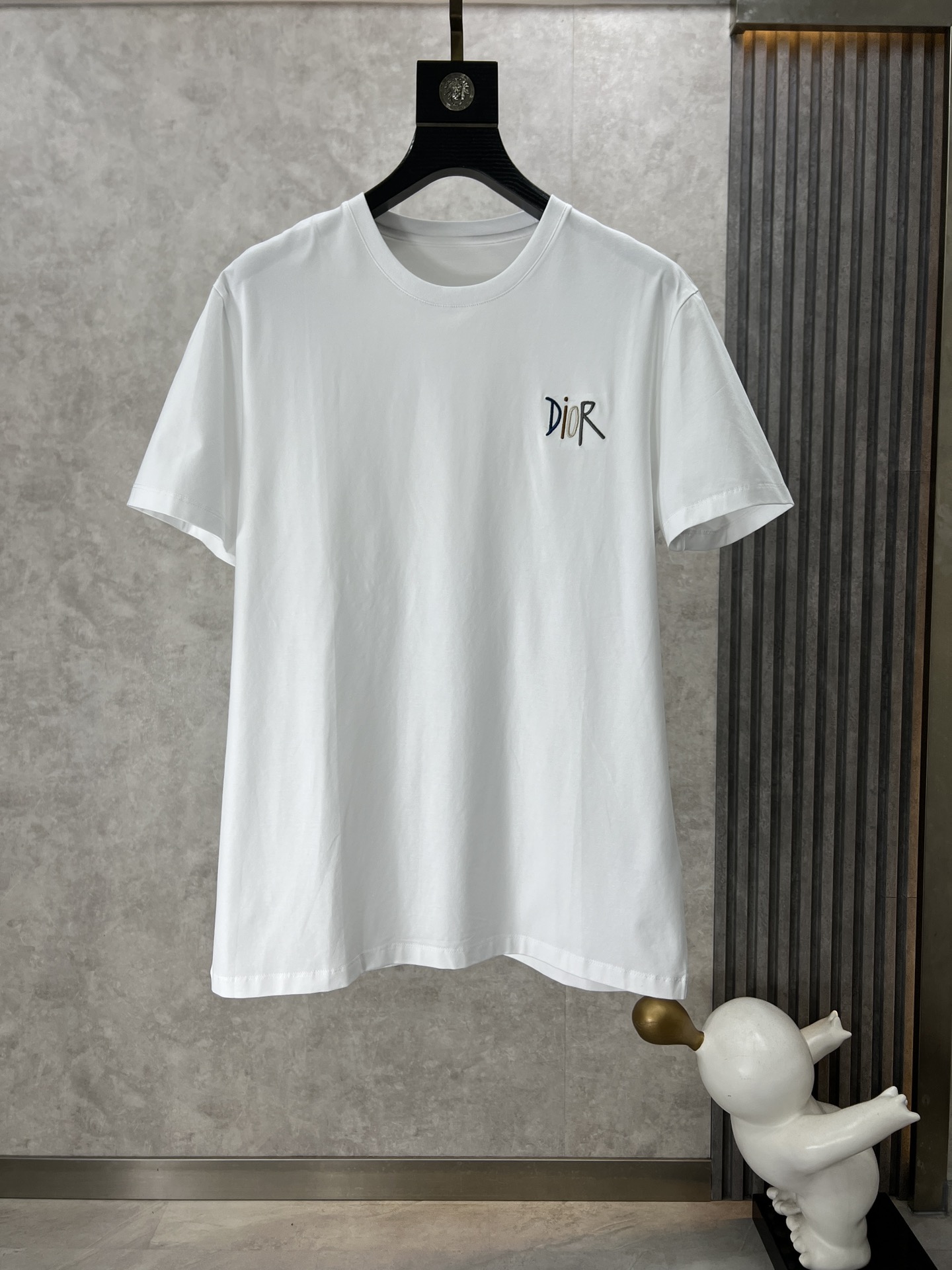 Dior Clothing T-Shirt Cotton Stretch Fashion Short Sleeve