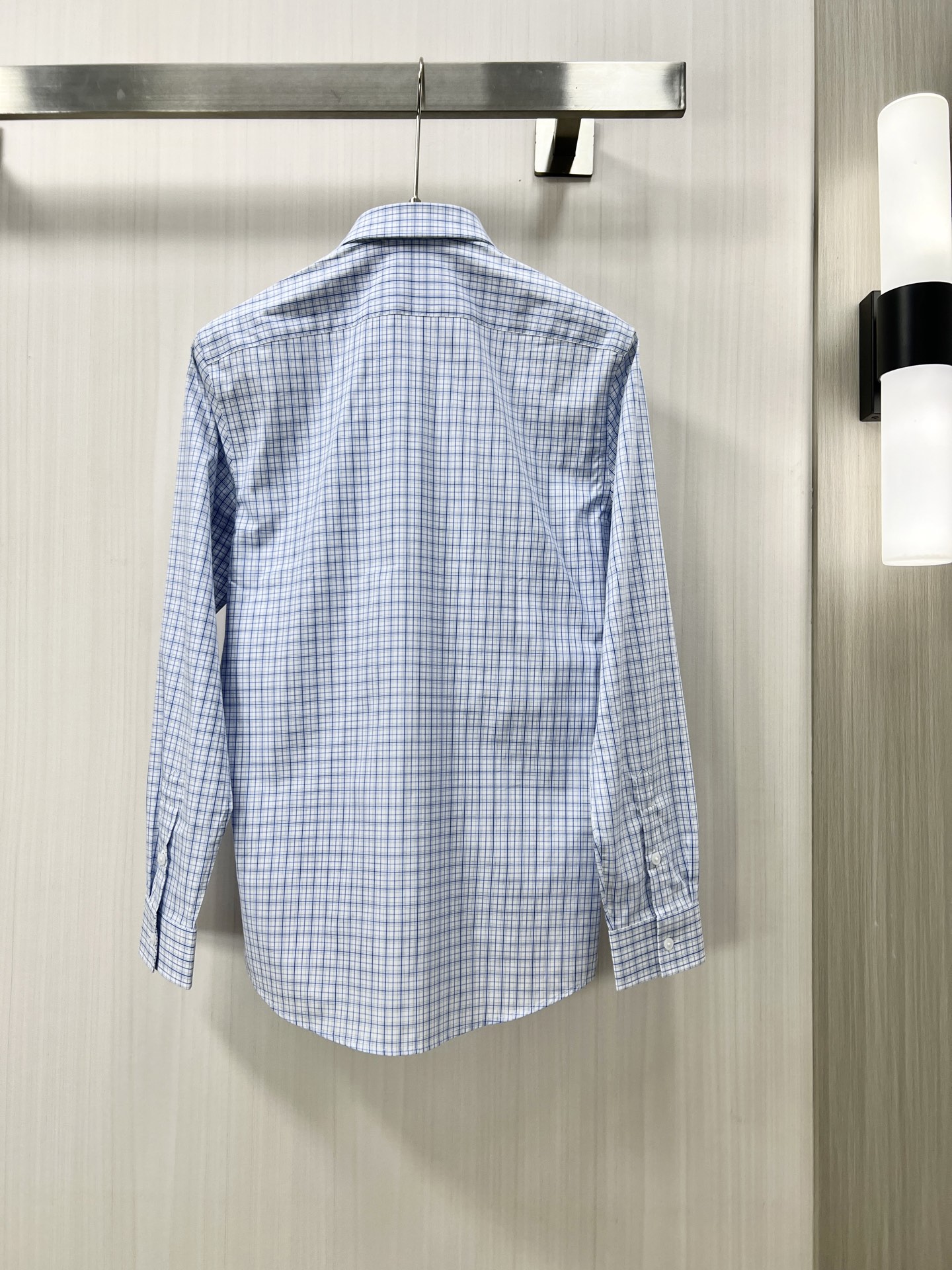 Burberry Men’s Long Sleeve Business and Leisure Shirt in Organic Cotton, Sizes M-3XL - 图片 2