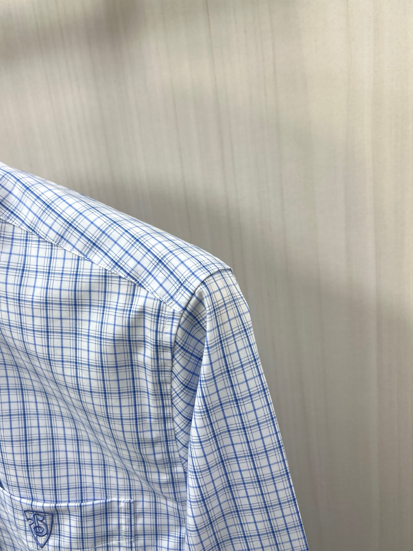 Burberry Men’s Long Sleeve Business and Leisure Shirt in Organic Cotton, Sizes M-3XL - 图片 4