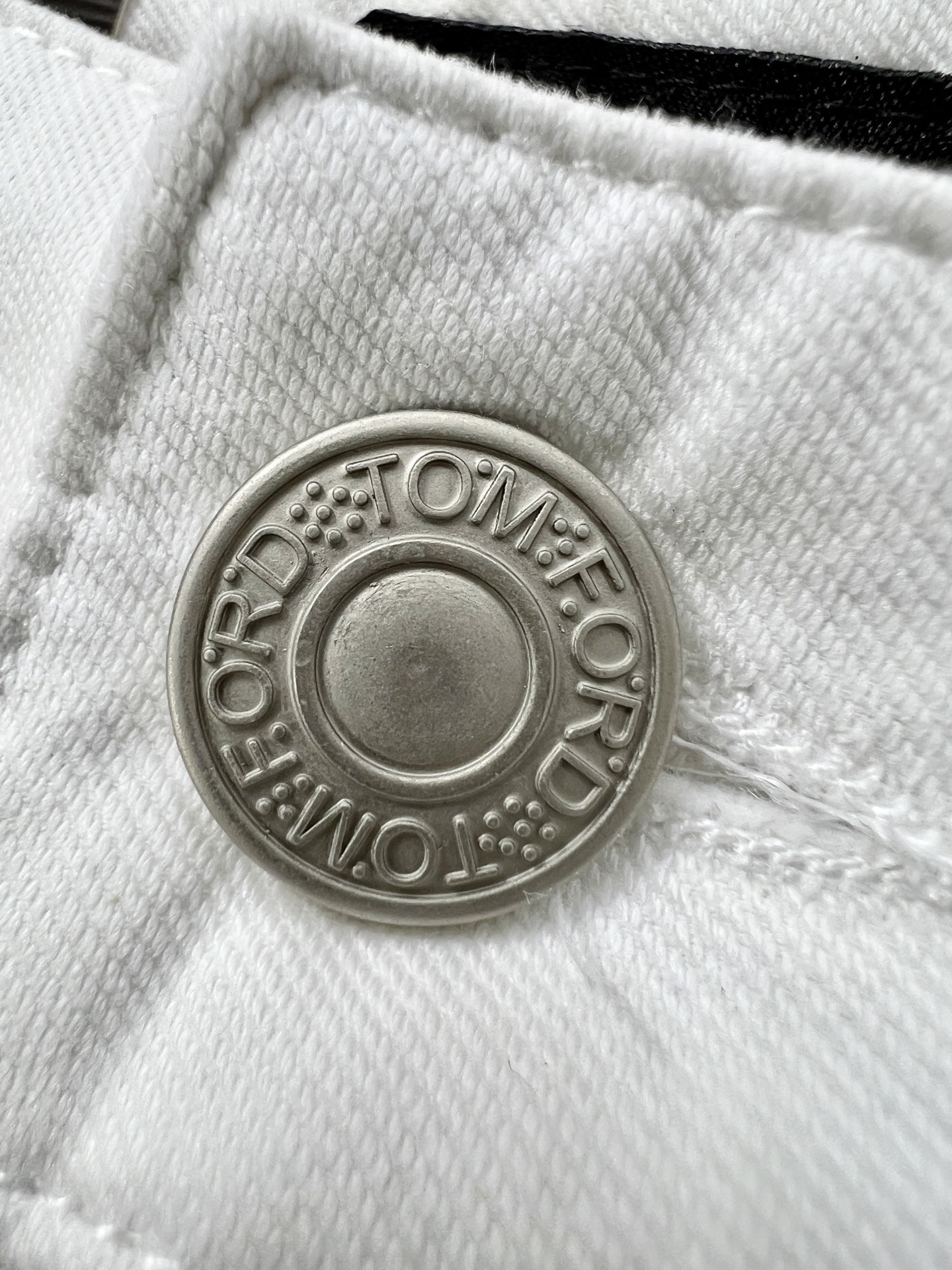 High-Quality Tom Ford Men’s Fashion Pants with Custom Fabric and Hardware, Size 30-38 - 图片 4