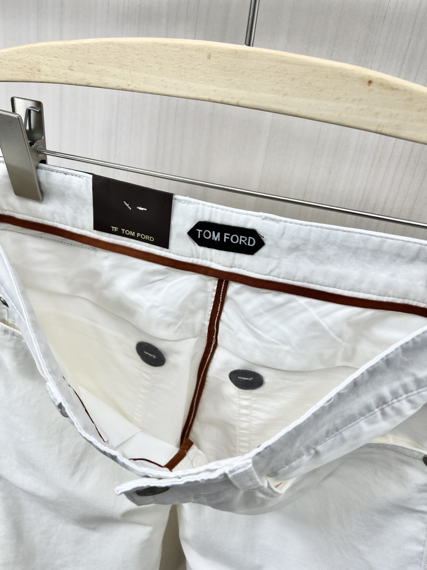 High-Quality Tom Ford Men’s Fashion Pants with Custom Fabric and Hardware, Size 30-38 - 图片 5