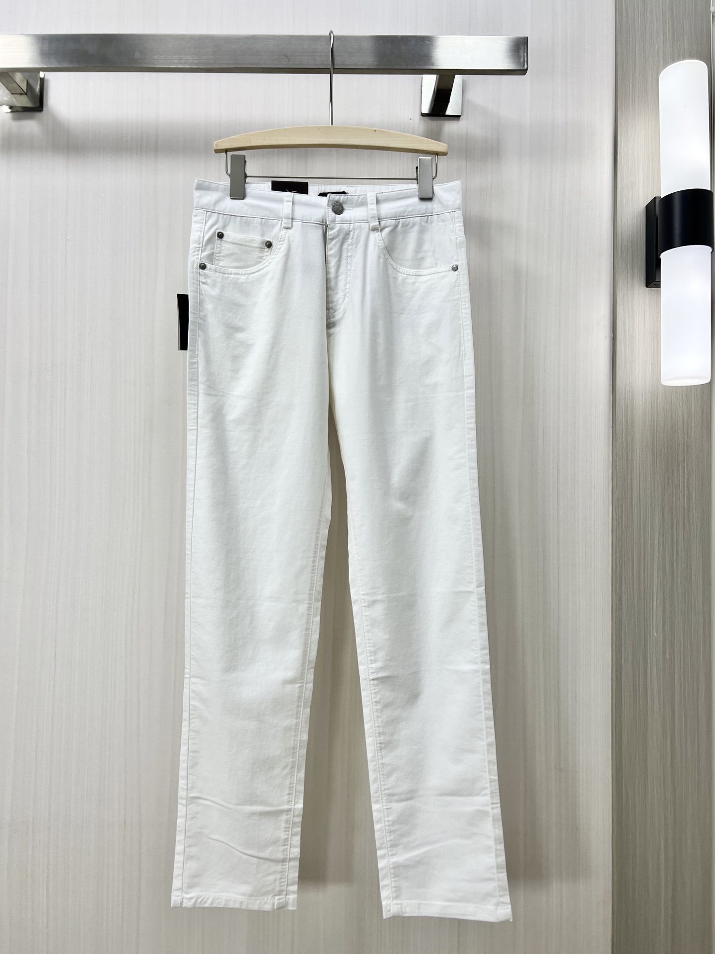 High-Quality Tom Ford Men’s Fashion Pants with Custom Fabric and Hardware, Size 30-38 - 图片 1