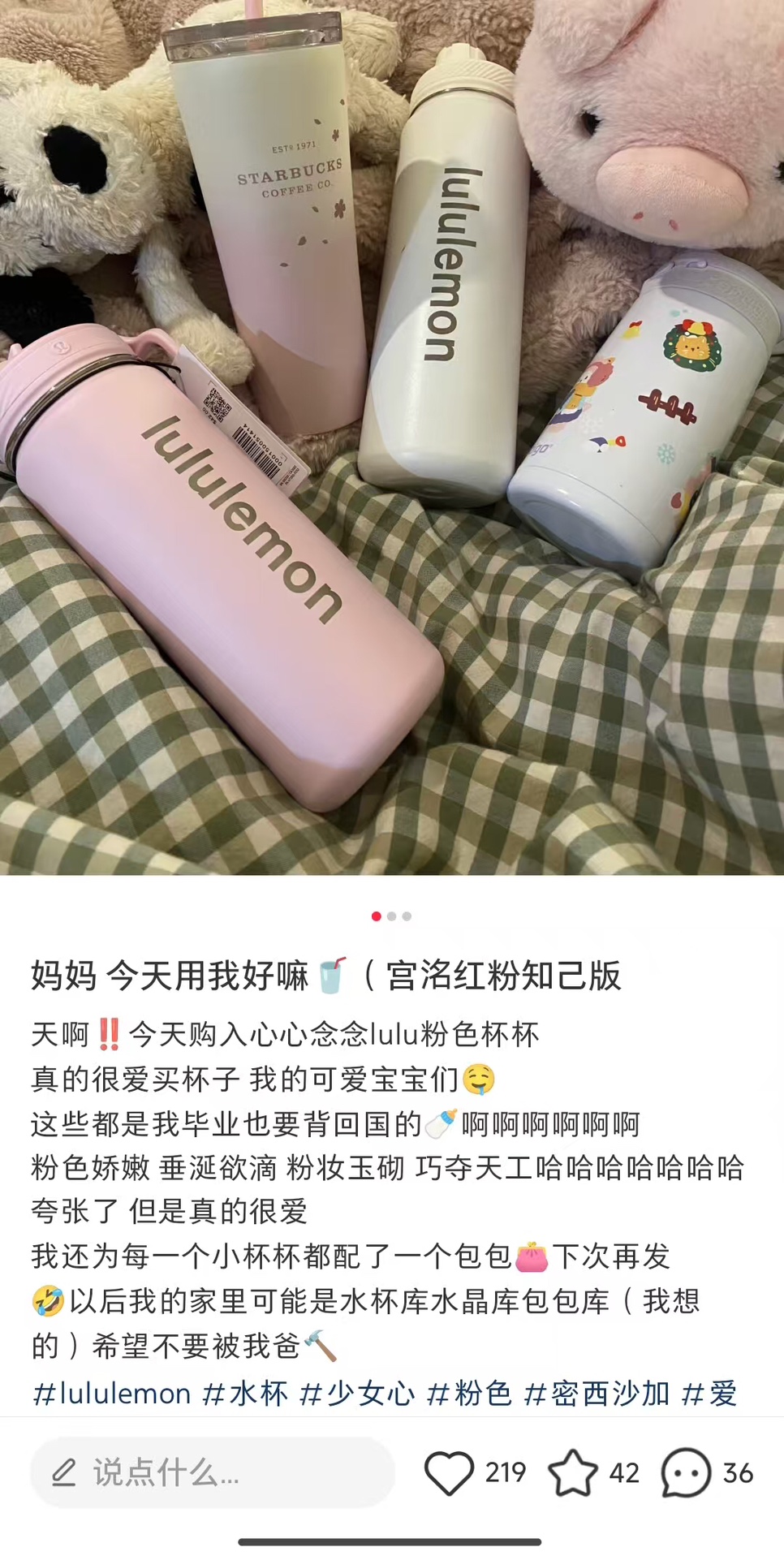 Lulu accessories “ stanley ” Lulu accessories yoga