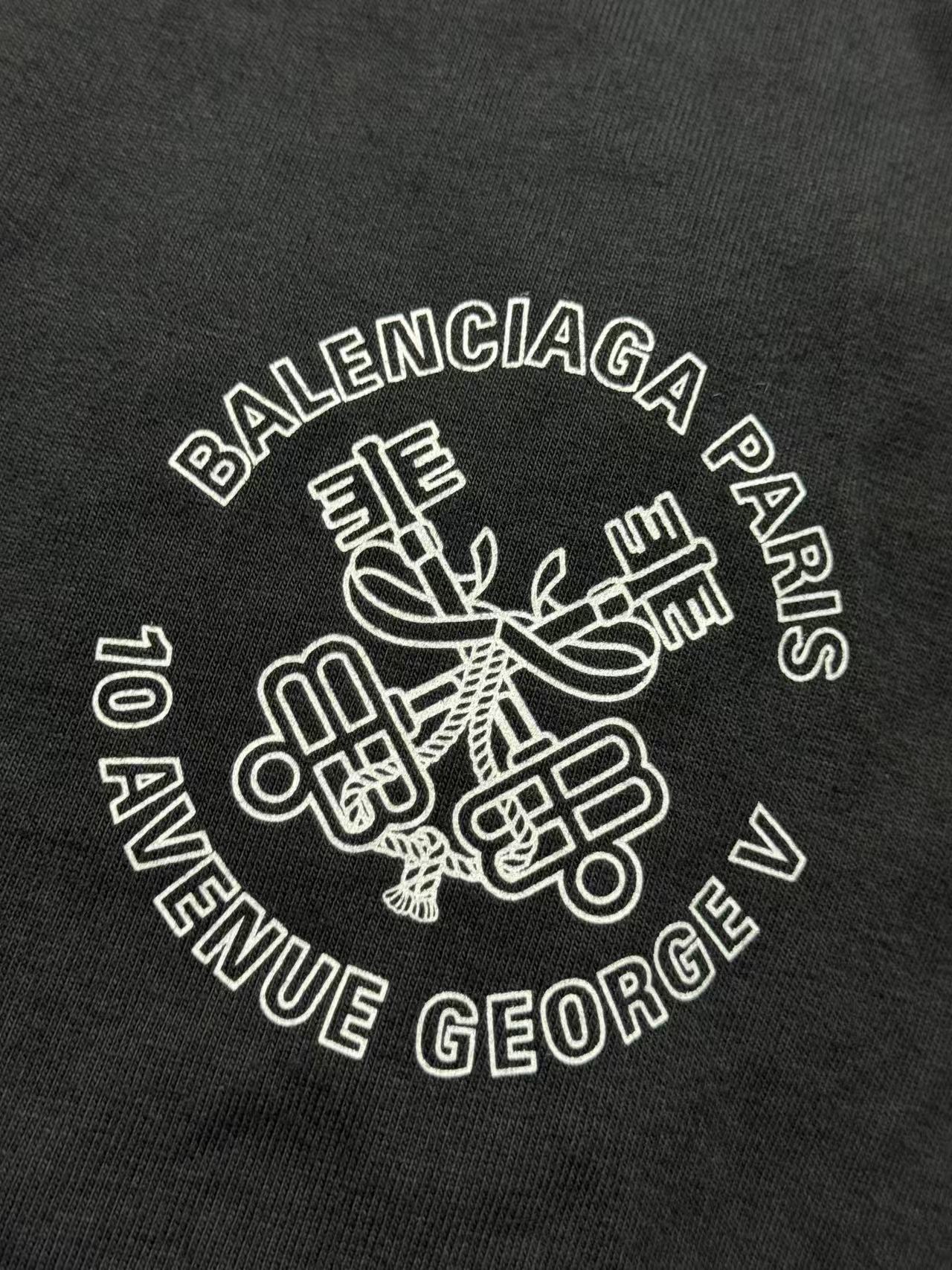 발렌시아가 여성 반팔 142622 Balenciaga T Shirt 상세 이미지 4
