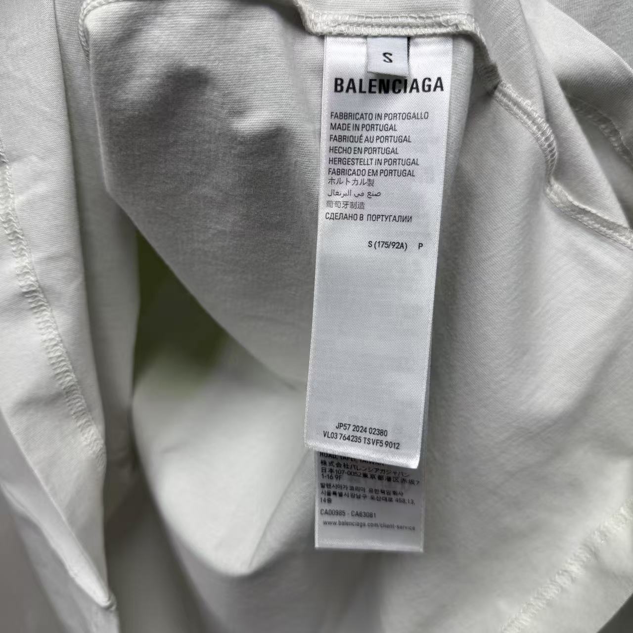 발렌시아가 남성 반팔 티셔츠 102952 이미지 8