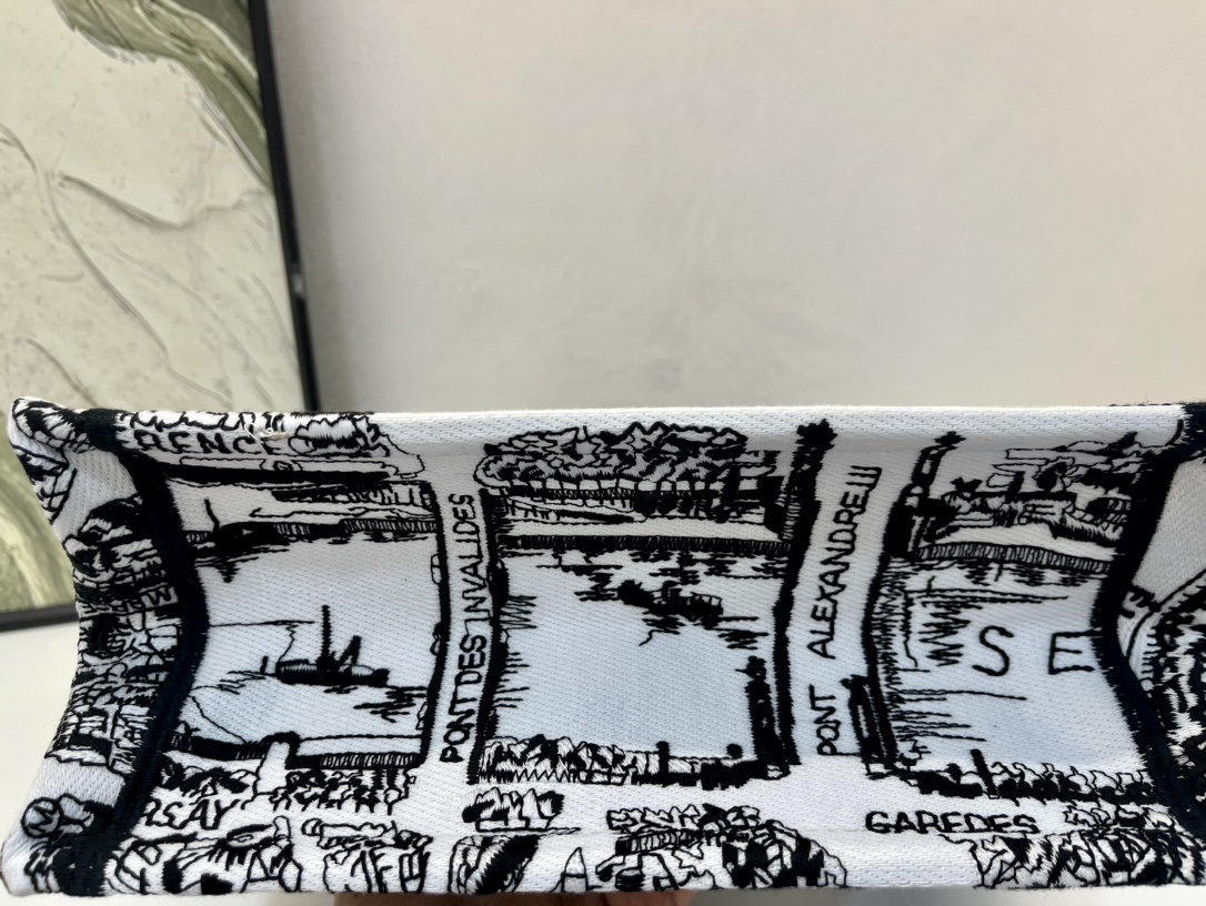 巴黎地图小号Book Tote 手袋由 Dior 女装创意总监玛丽亚·嘉茜娅·蔻丽 (Maria Gra