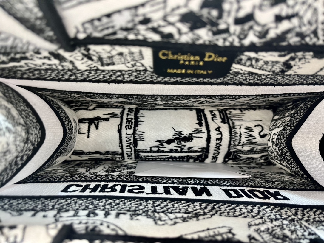 巴黎地图小号Book Tote 手袋由 Dior 女装创意总监玛丽亚·嘉茜娅·蔻丽 (Maria Gra