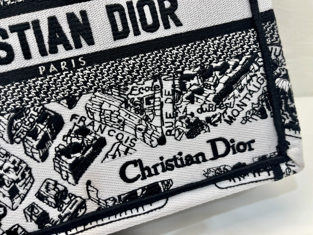 巴黎地图小号Book Tote 手袋由 Dior 女装创意总监玛丽亚·嘉茜娅·蔻丽 (Maria Gra