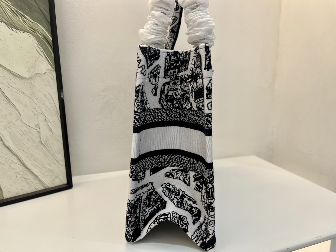 巴黎地图小号Book Tote 手袋由 Dior 女装创意总监玛丽亚·嘉茜娅·蔻丽 (Maria Gra