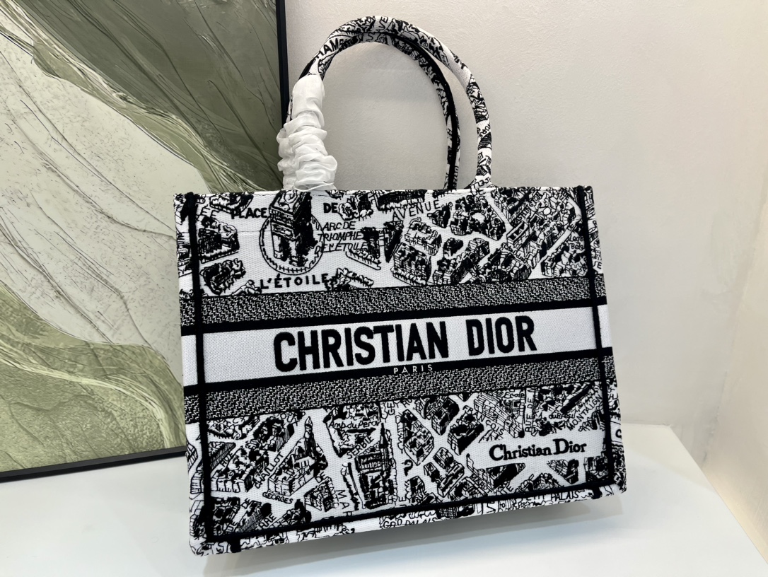 巴黎地图中号Book Tote 手袋由 Dior 女装创意总监玛丽亚·嘉茜娅·蔻丽 (Maria Gra 巴黎地图中号Book Tote 手袋由 Dior 女装创意总监玛丽亚·嘉茜娅·蔻丽 (Maria Gra
