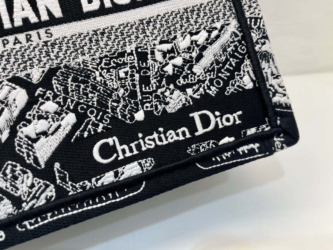 巴黎地图小号Book Tote 手袋由 Dior 女装创意总监玛丽亚·嘉茜娅·蔻丽 (Maria Gra