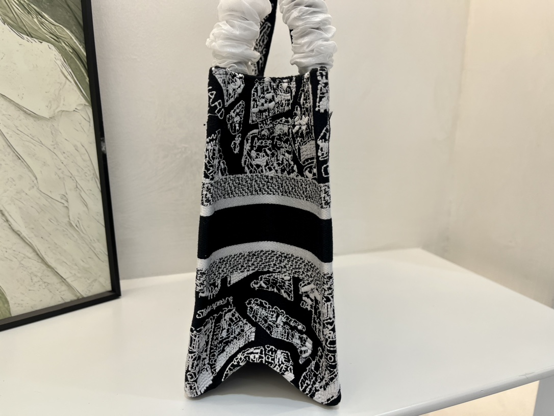 巴黎地图小号Book Tote 手袋由 Dior 女装创意总监玛丽亚·嘉茜娅·蔻丽 (Maria Gra