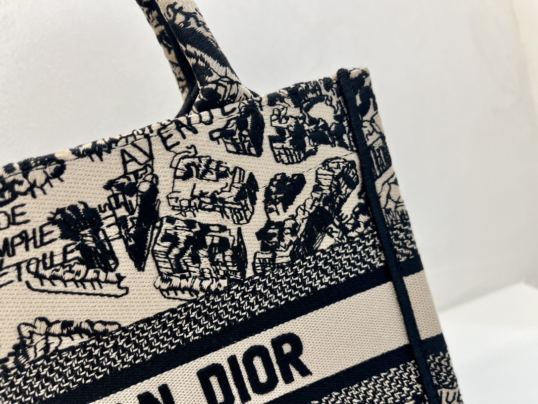 巴黎地图小号Book Tote 手袋由 Dior 女装创意总监玛丽亚·嘉茜娅·蔻丽 (Maria Gra