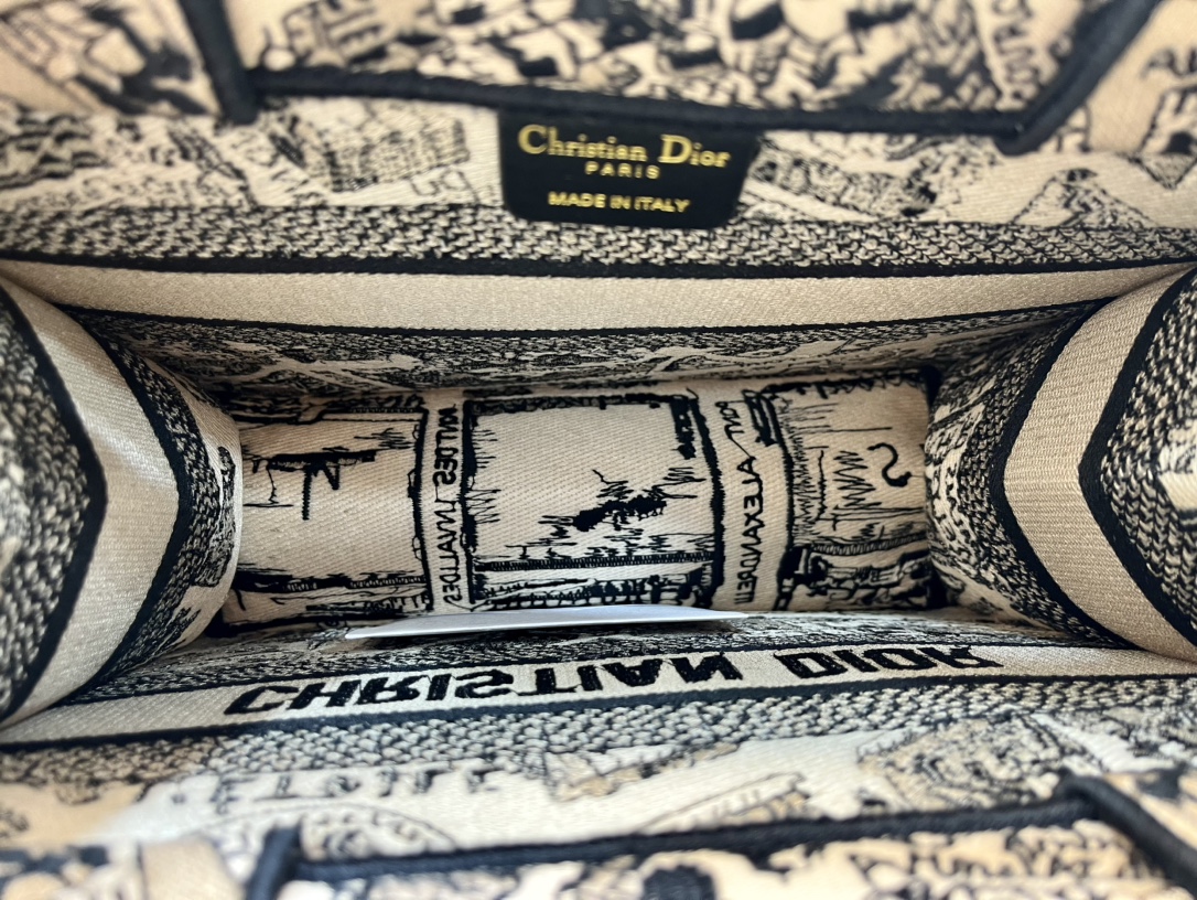 巴黎地图小号Book Tote 手袋由 Dior 女装创意总监玛丽亚·嘉茜娅·蔻丽 (Maria Gra