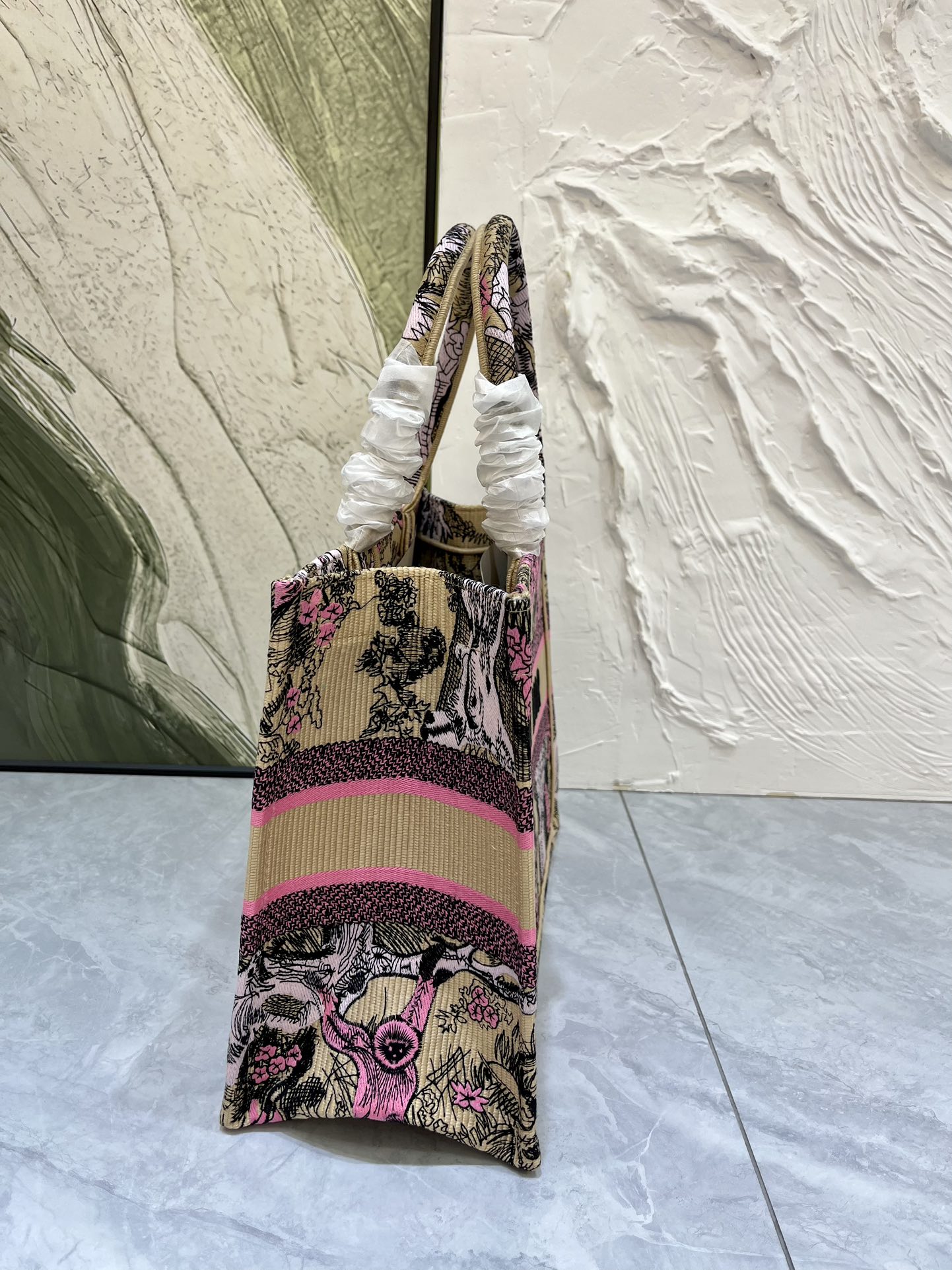 老虎系列Book Tote 手袋由 Dior 女装创意总监玛丽亚·嘉茜娅·蔻丽 (Maria Grazi 老虎系列Book Tote 手袋由 Dior 女装创意总监玛丽亚·嘉茜娅·蔻丽 (Maria Grazi