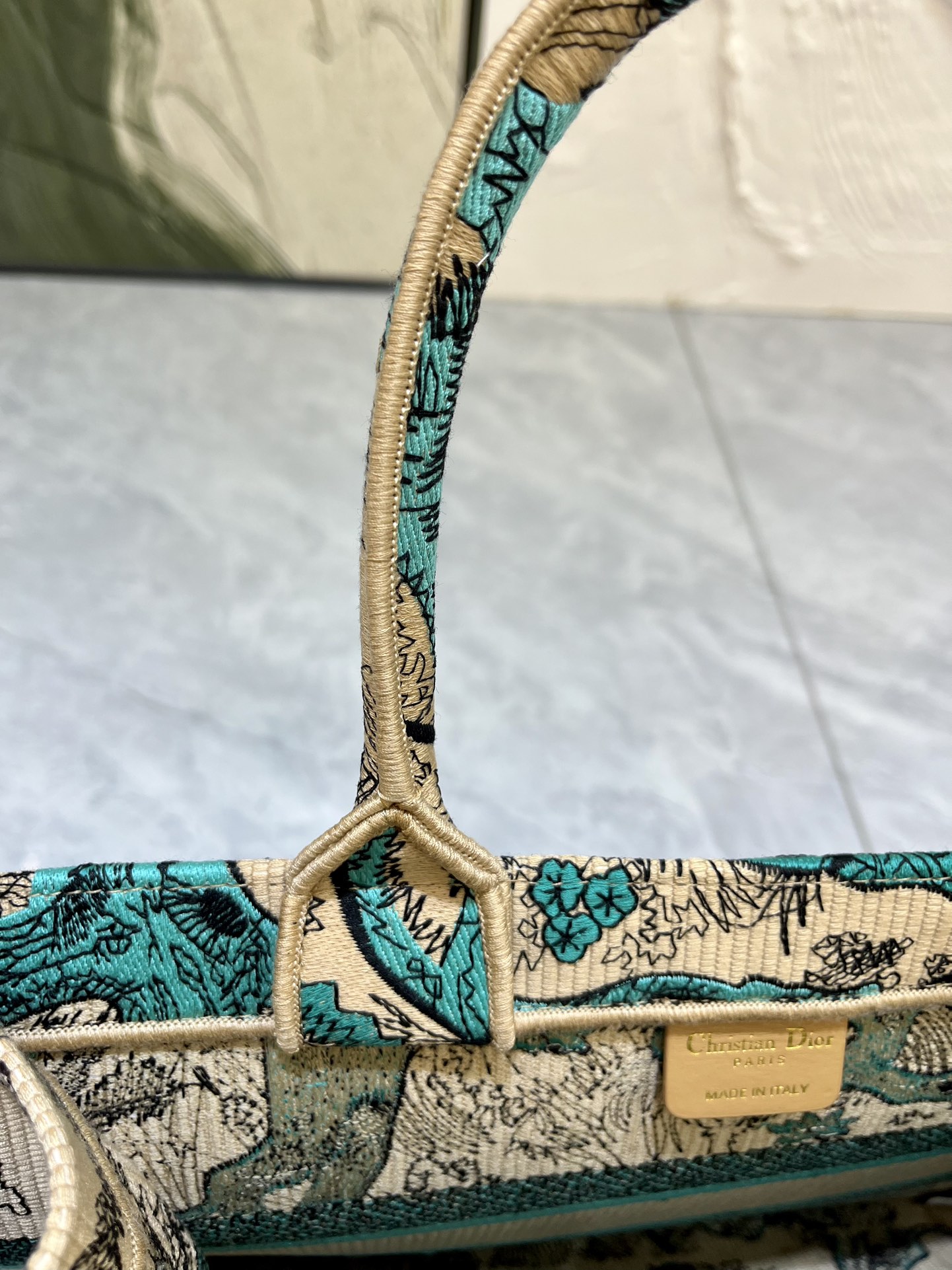 老虎系列Book Tote 手袋由 Dior 女装创意总监玛丽亚·嘉茜娅·蔻丽 (Maria Grazi