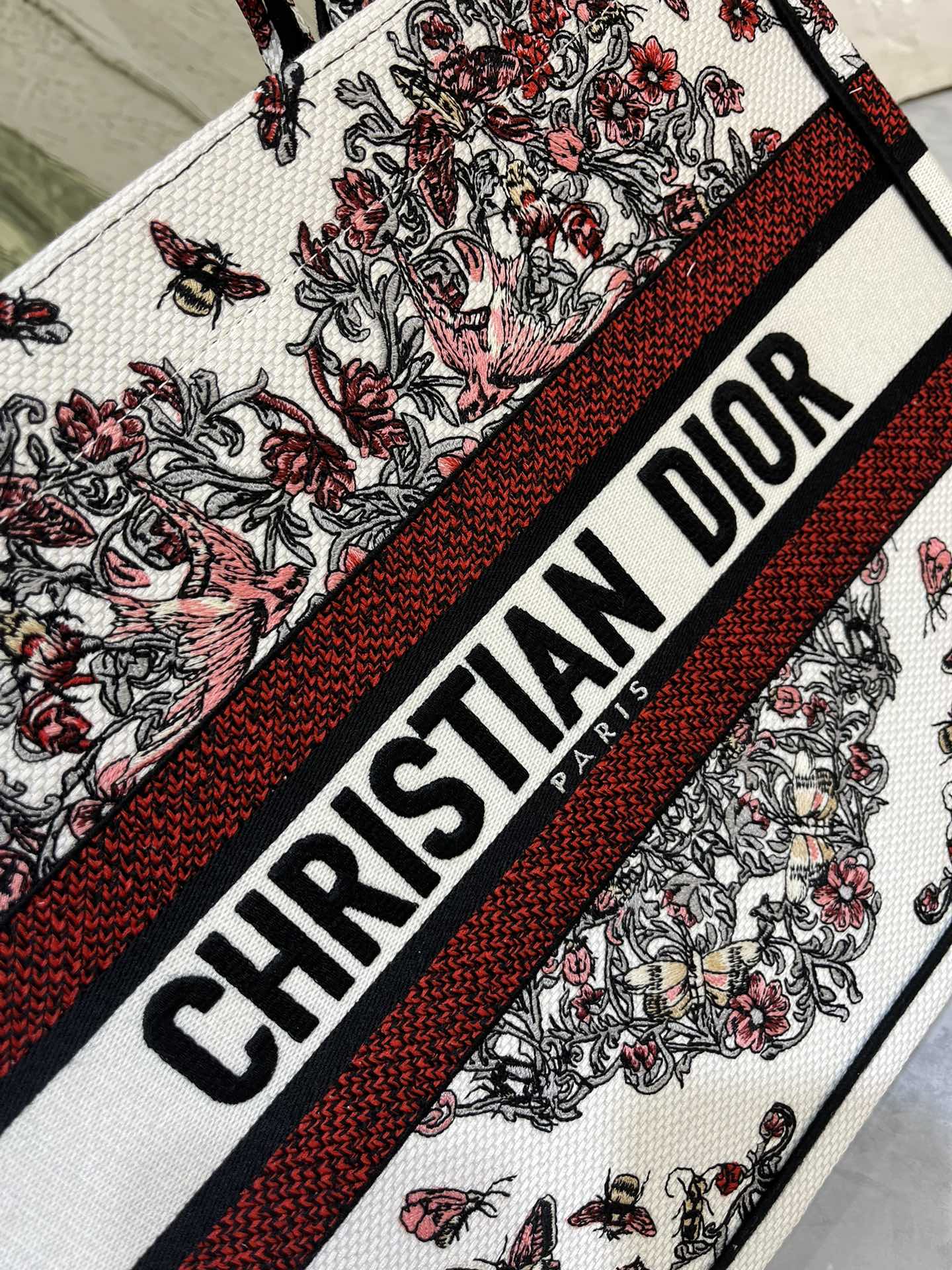 Book Tote 手袋由 Dior 女装创意总监玛丽亚·嘉茜娅·蔻丽 (Maria Grazia Ch