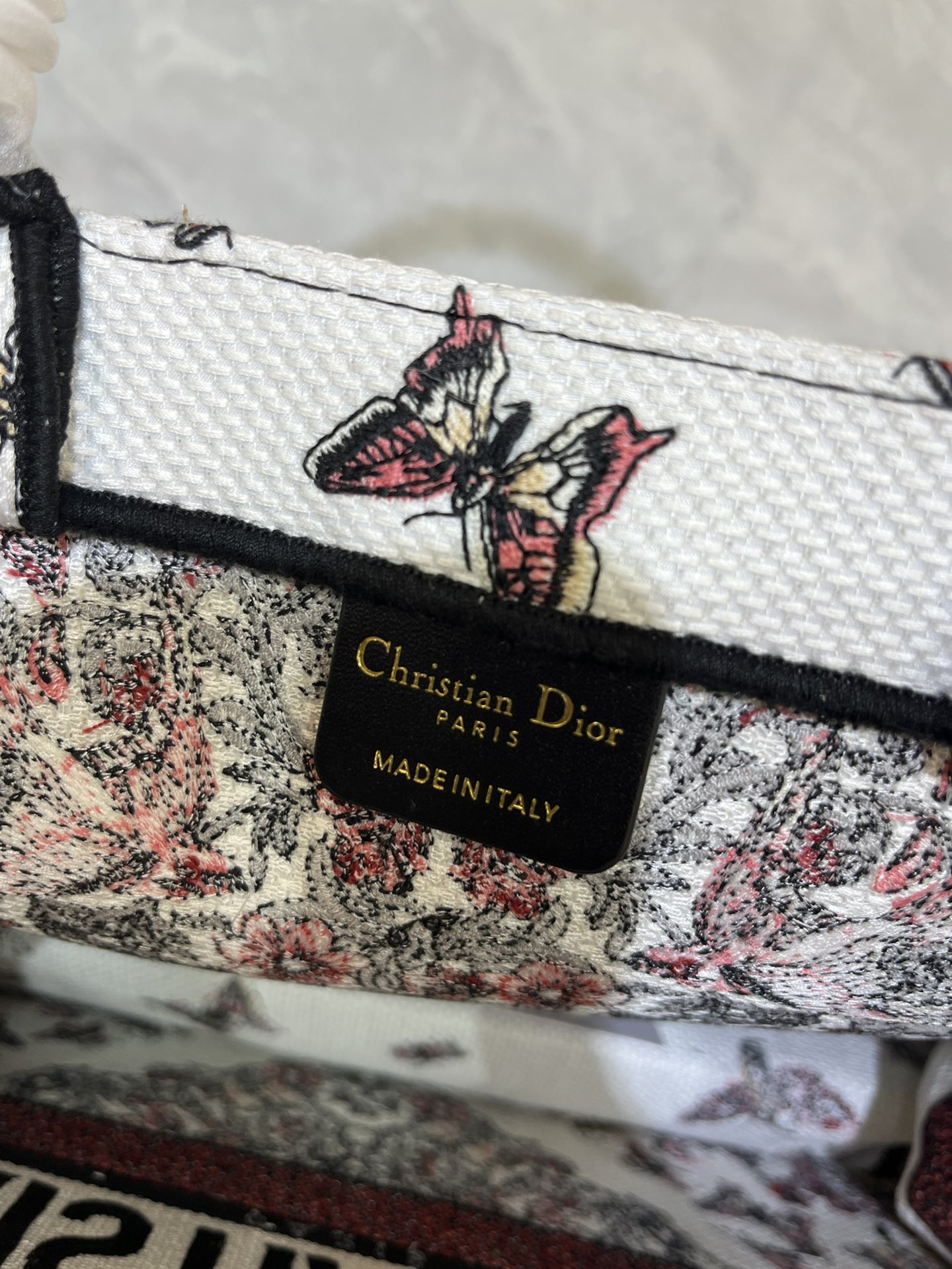 Book Tote 手袋由 Dior 女装创意总监玛丽亚·嘉茜娅·蔻丽 (Maria Grazia Ch