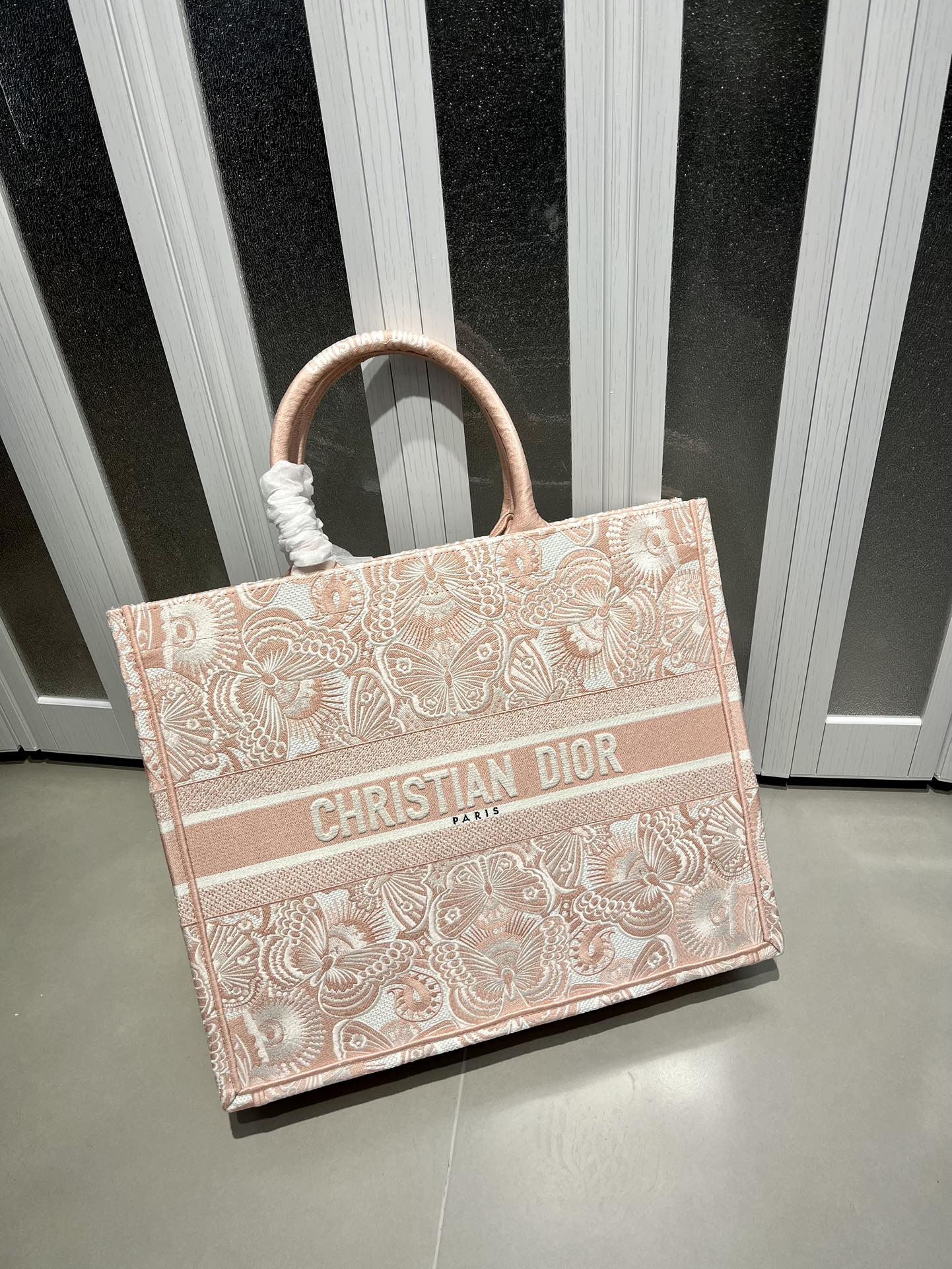 Book Tote 手袋由 Dior 女装创意总监玛丽亚·嘉茜娅·蔻丽 (Maria Grazia Ch