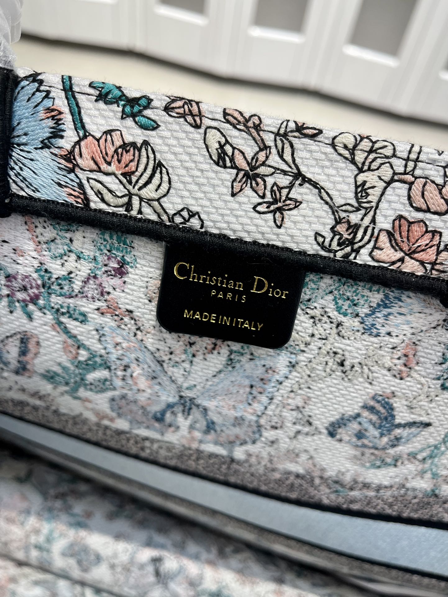 Book Tote 手袋由 Dior 女装创意总监玛丽亚·嘉茜娅·蔻丽 (Maria Grazia Ch