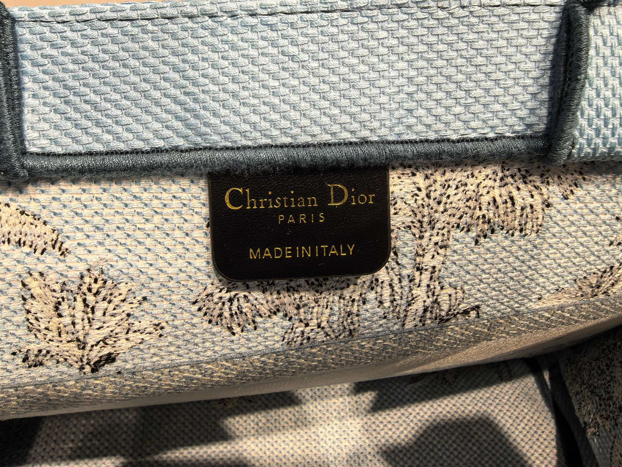 Book Tote 手袋由 Dior 女装创意总监玛丽亚·嘉茜娅·蔻丽 (Maria Grazia Ch