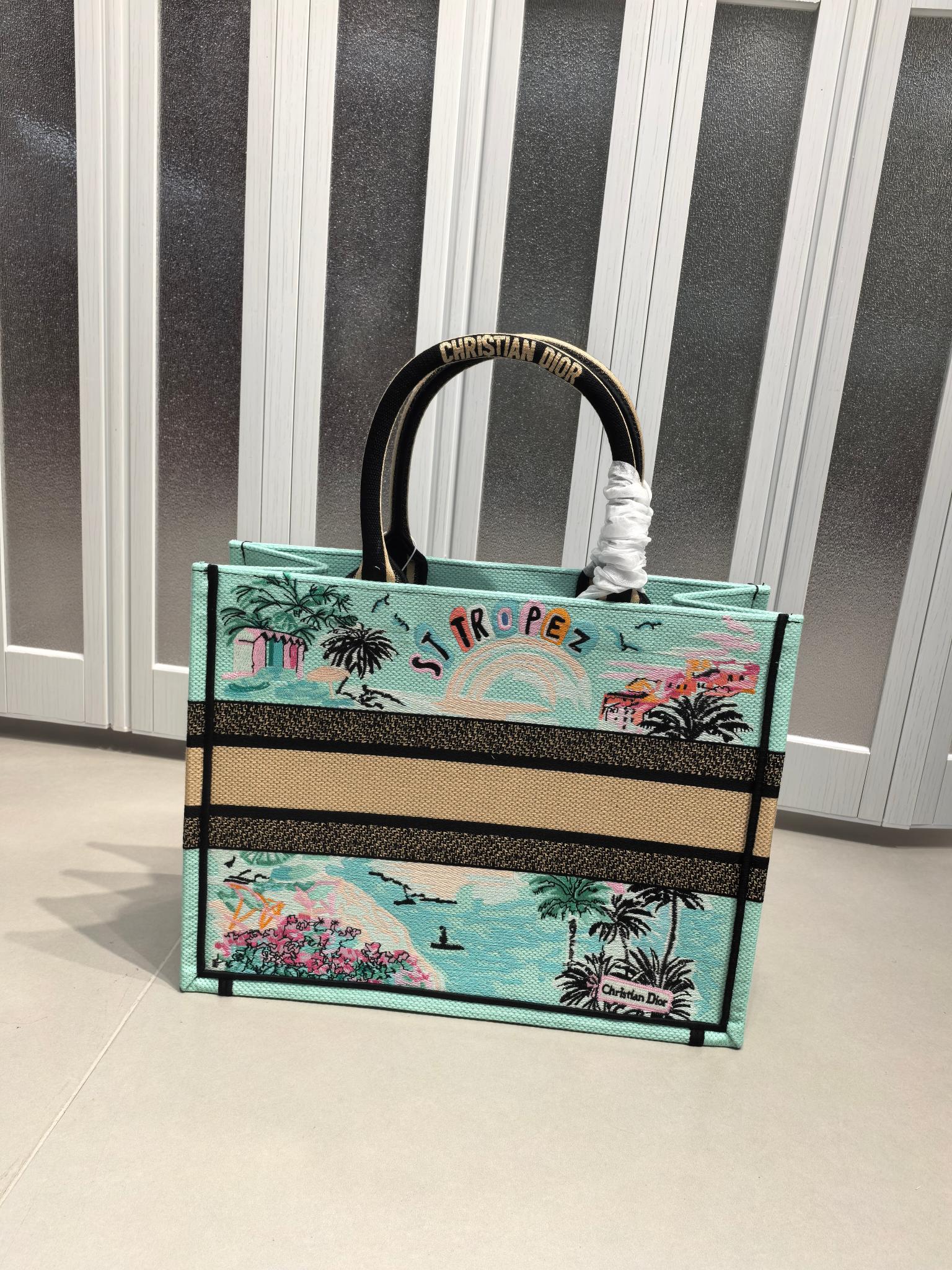 Book Tote 手袋由 Dior 女装创意总监玛丽亚·嘉茜娅·蔻丽 (Maria Grazia Ch