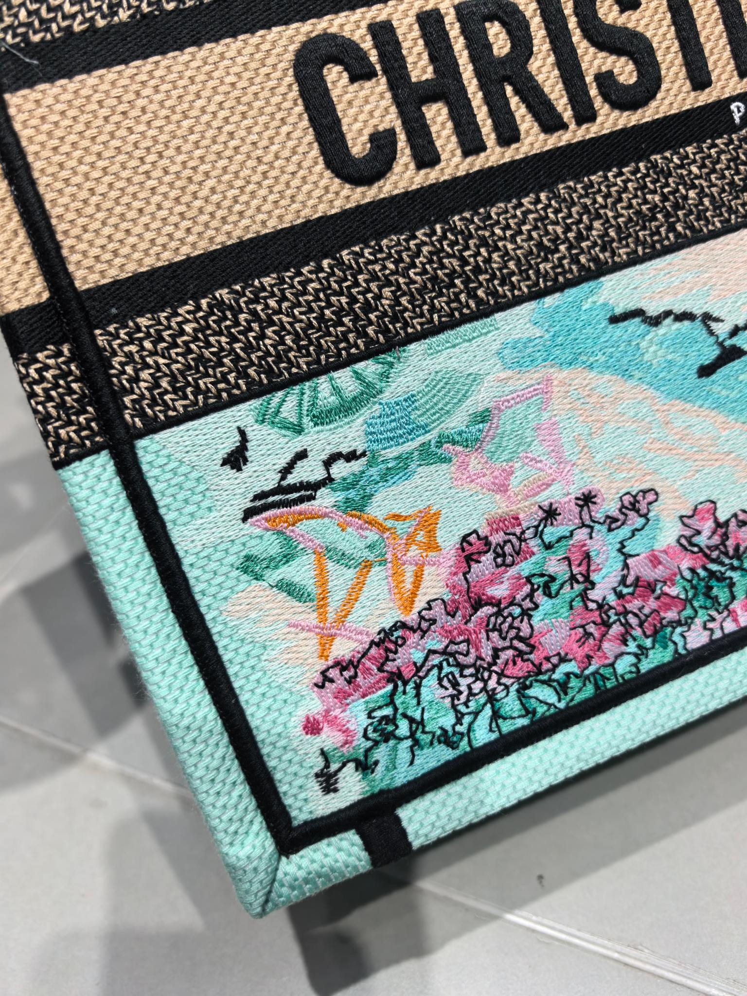 Book Tote 手袋由 Dior 女装创意总监玛丽亚·嘉茜娅·蔻丽 (Maria Grazia Ch