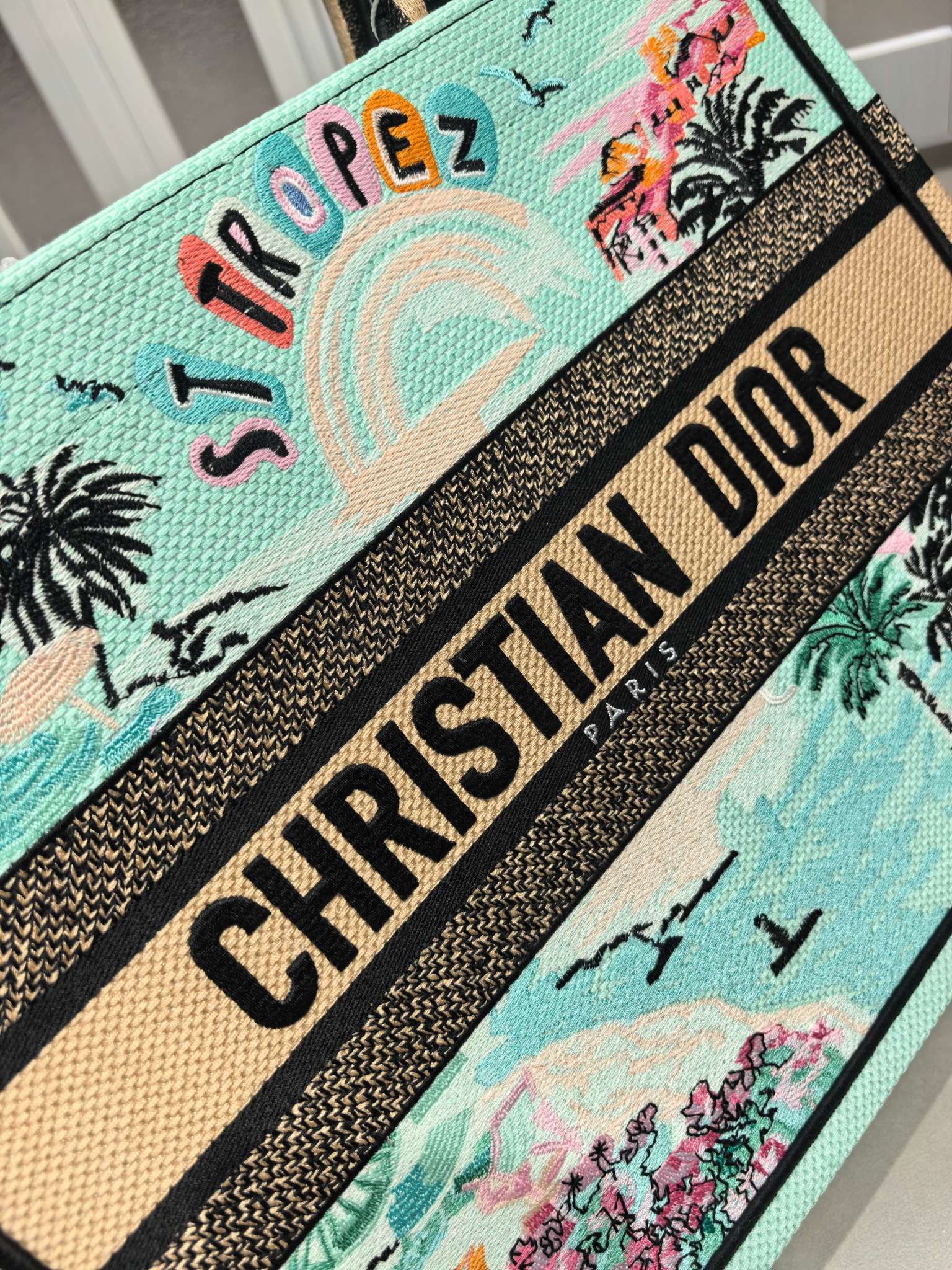 Book Tote 手袋由 Dior 女装创意总监玛丽亚·嘉茜娅·蔻丽 (Maria Grazia Ch